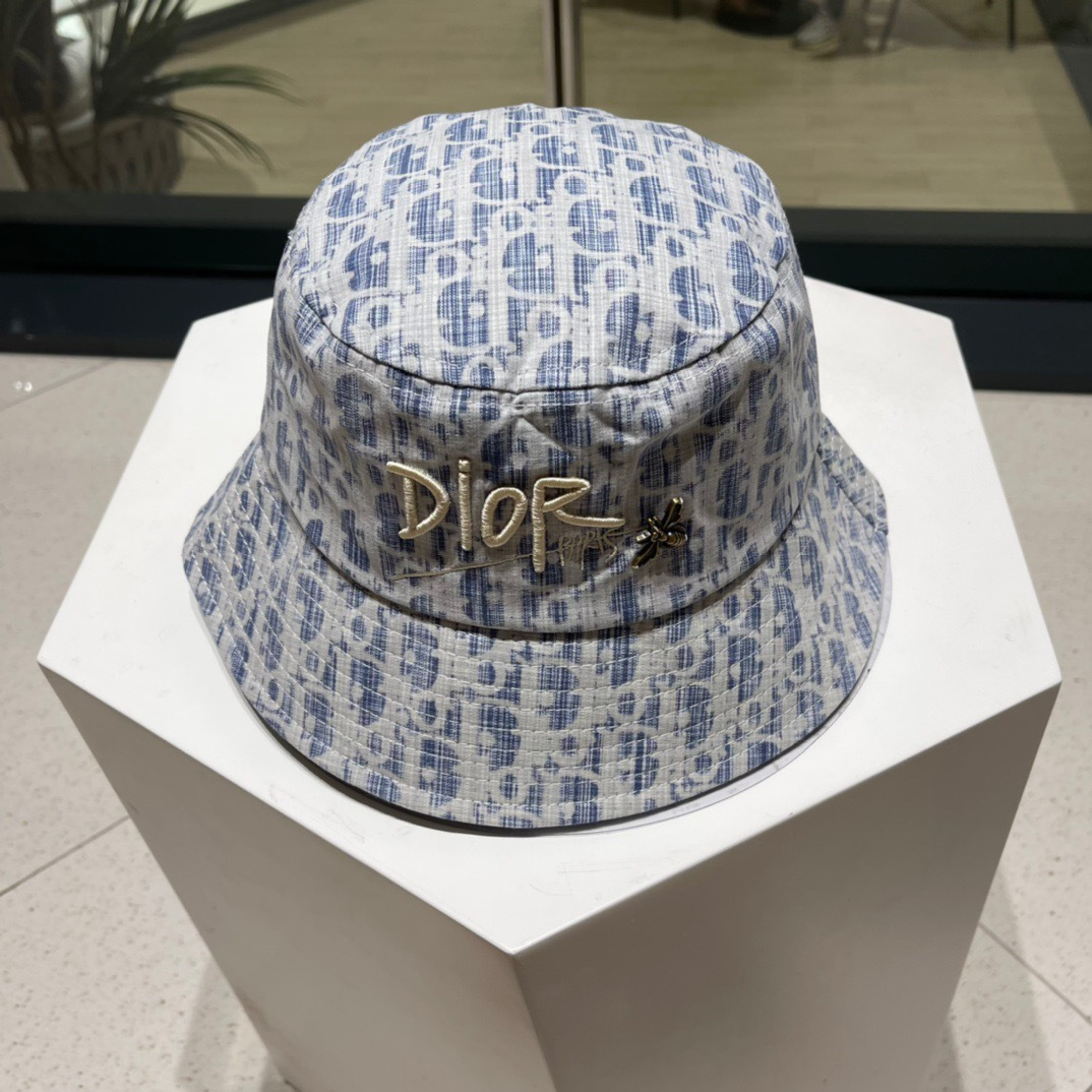 Dior迪奥渔夫帽，官方新款，正品开模，头围57cm