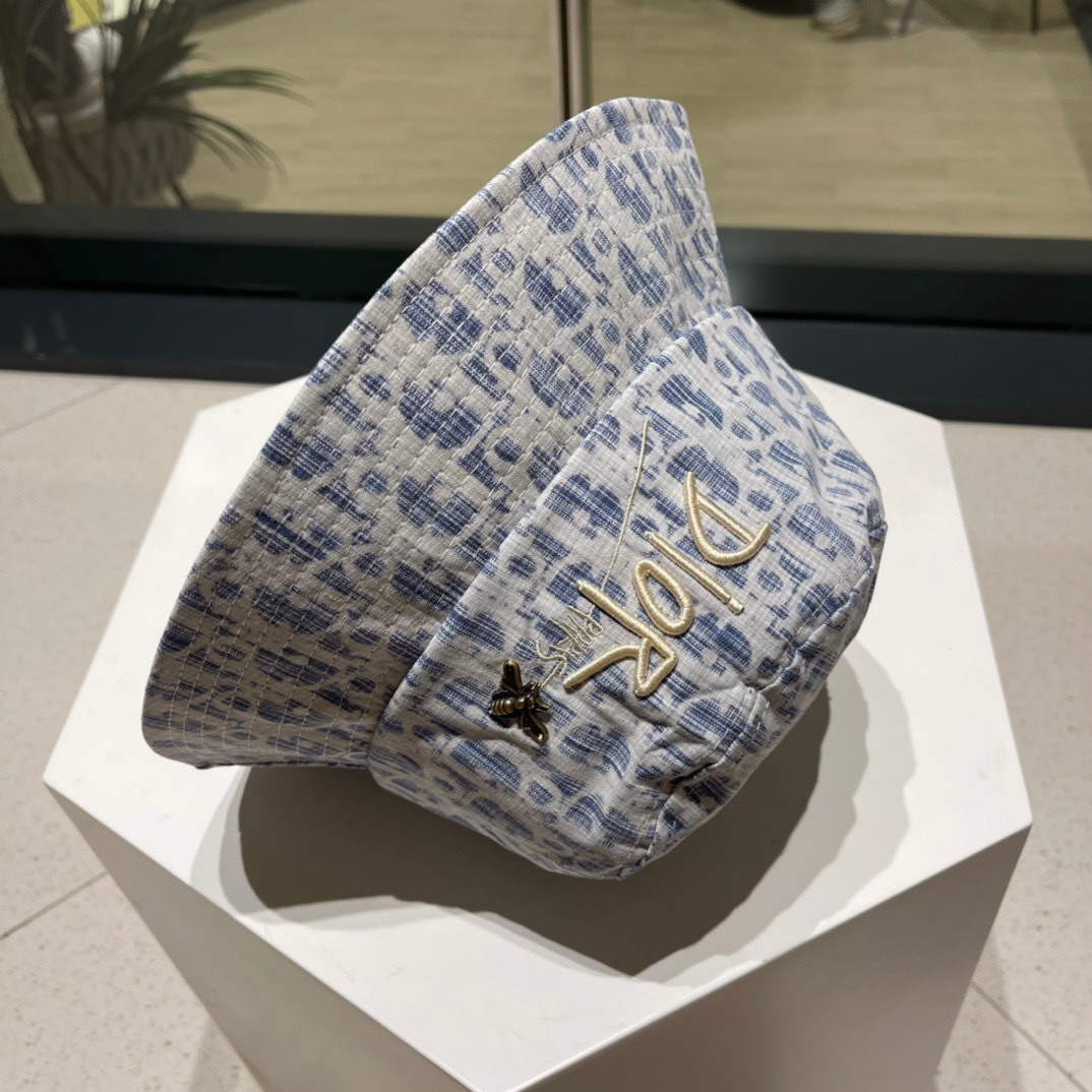 Dior迪奥渔夫帽，官方新款，正品开模，头围57cm