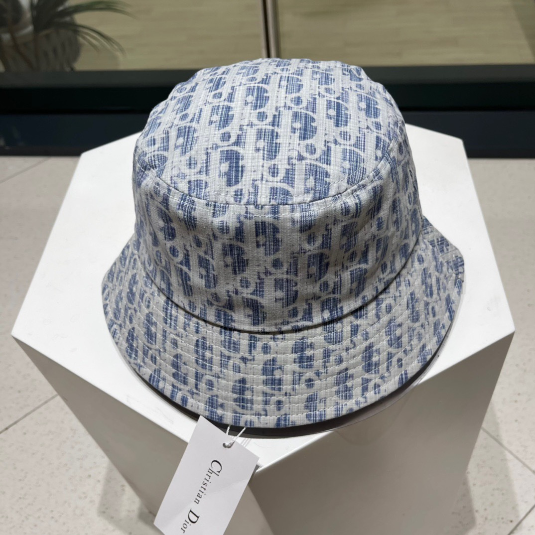 Dior迪奥渔夫帽，官方新款，正品开模，头围57cm