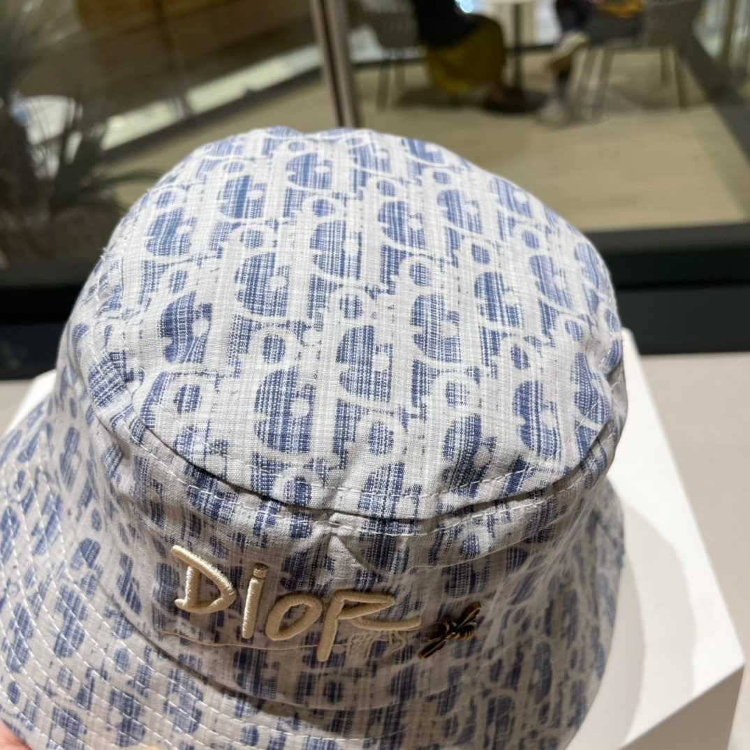 Dior迪奥渔夫帽，官方新款，正品开模，头围57cm