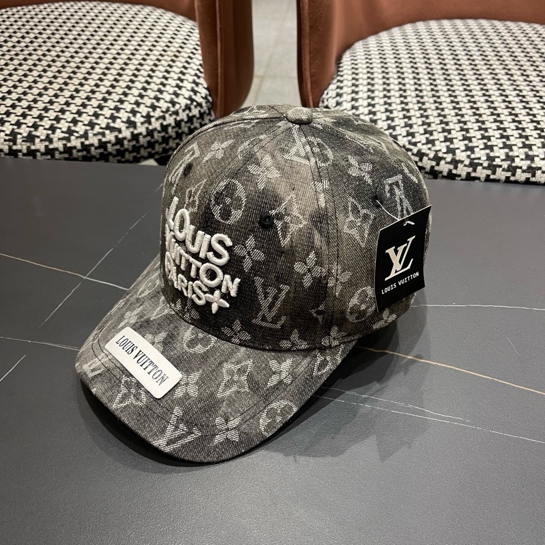 LV路易威登新款原单棒球帽，专柜1:1开模订制质量超赞，基础头围56，可调节。
