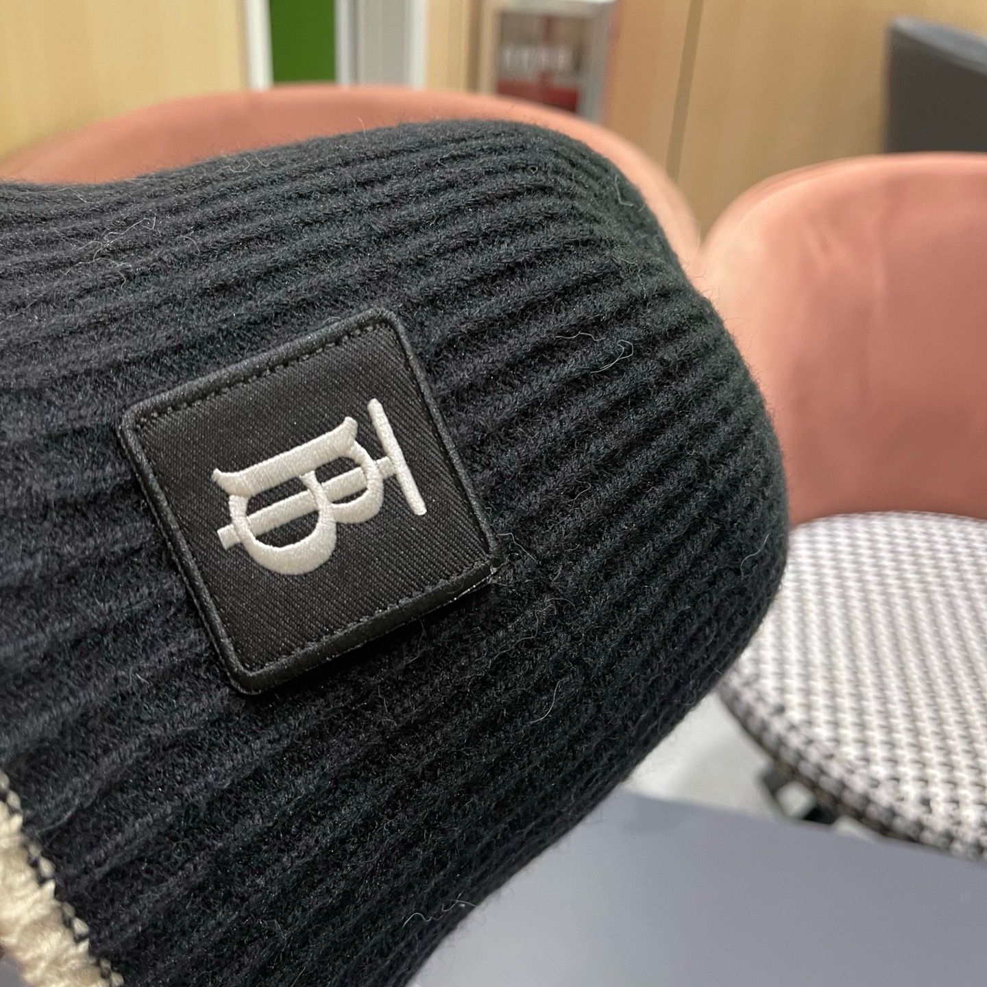 Burberry巴宝莉 四季棉线渔夫帽休闲百搭出游防晒帽日系简约显脸小遮阳帽钟型盆帽