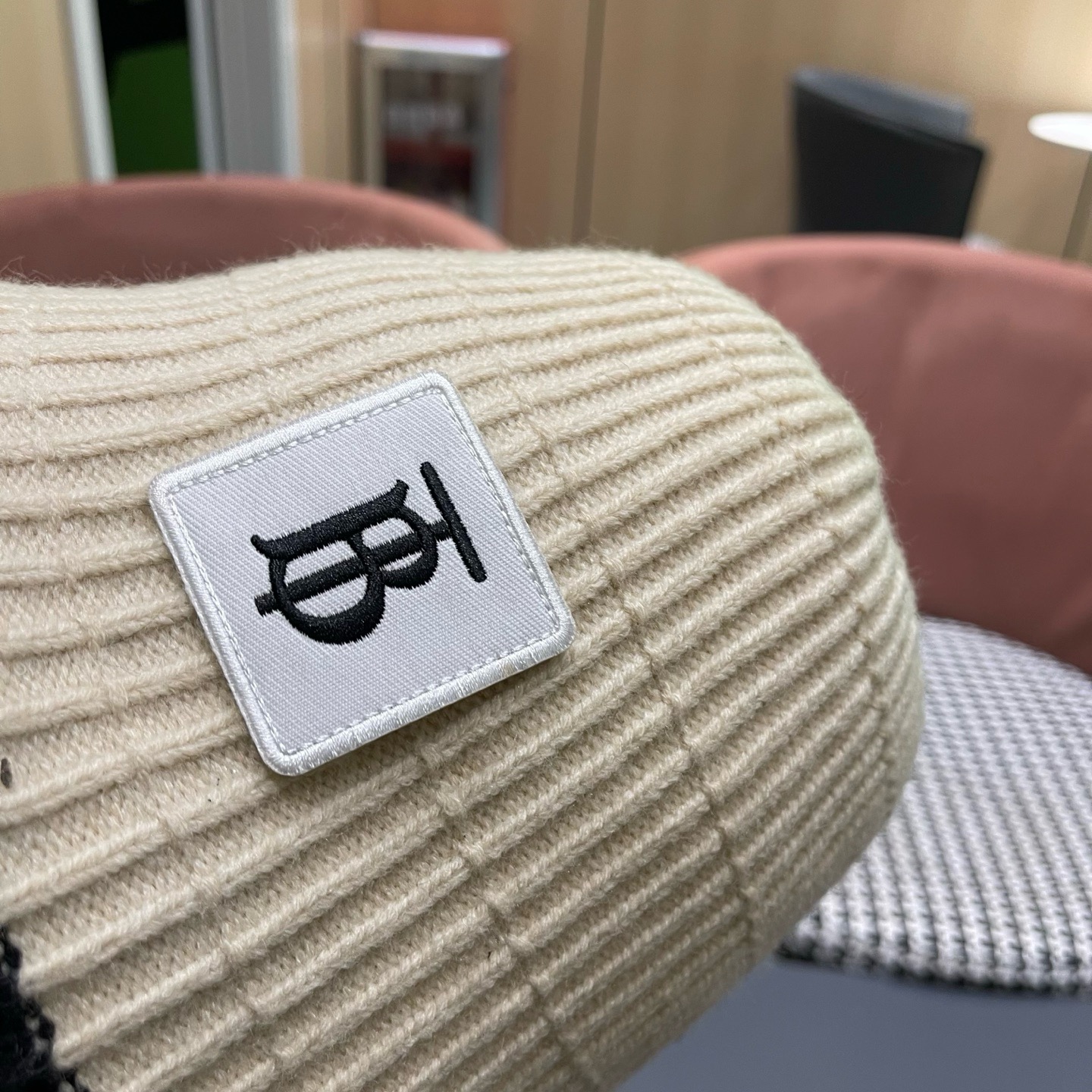 Burberry巴宝莉 四季棉线渔夫帽休闲百搭出游防晒帽日系简约显脸小遮阳帽钟型盆帽