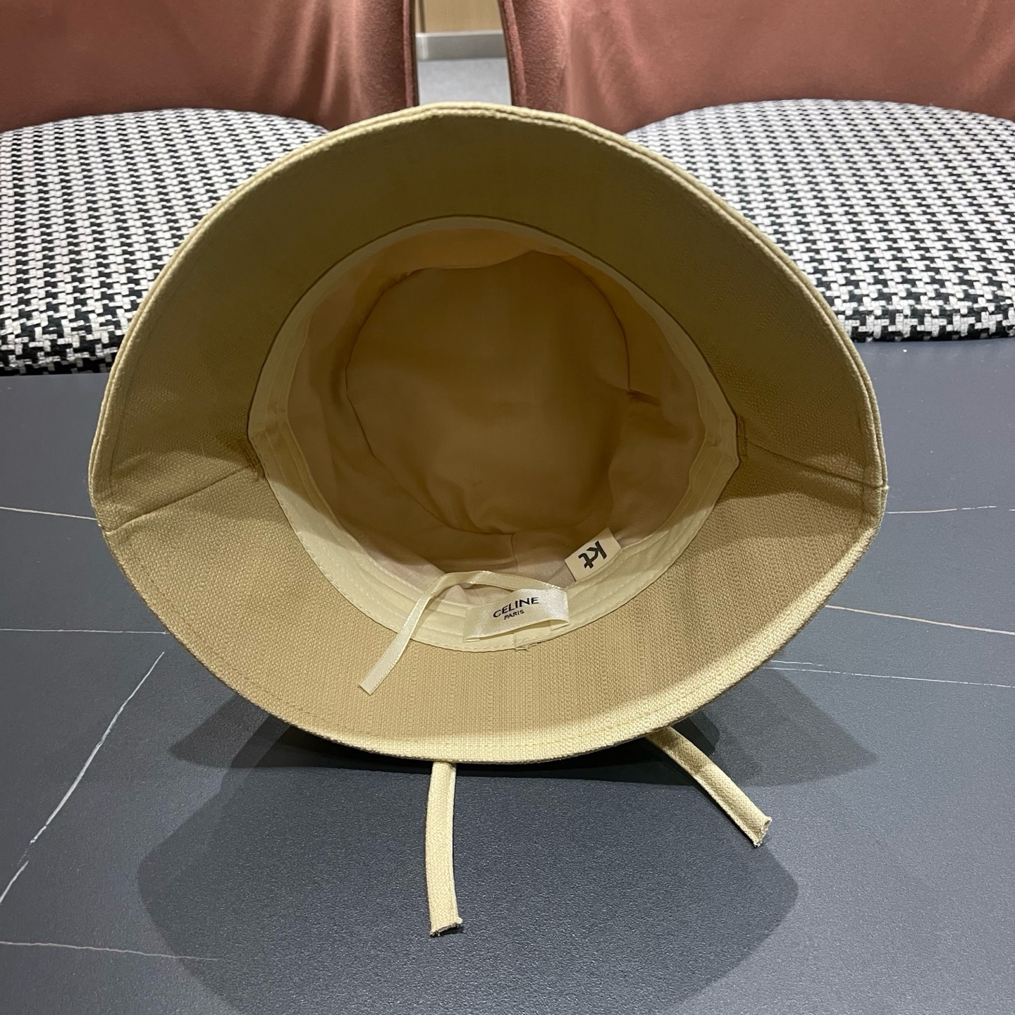 Celine 赛琳 春款网红大蝴蝶结铁丝渔夫帽日系甜美百搭显脸遮阳大帽檐盆帽