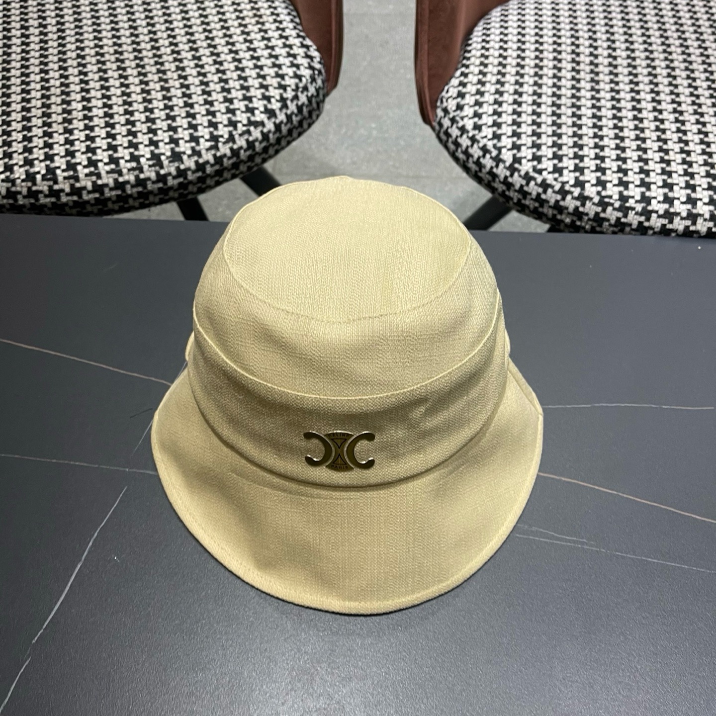 Celine 赛琳 春款网红大蝴蝶结铁丝渔夫帽日系甜美百搭显脸遮阳大帽檐盆帽