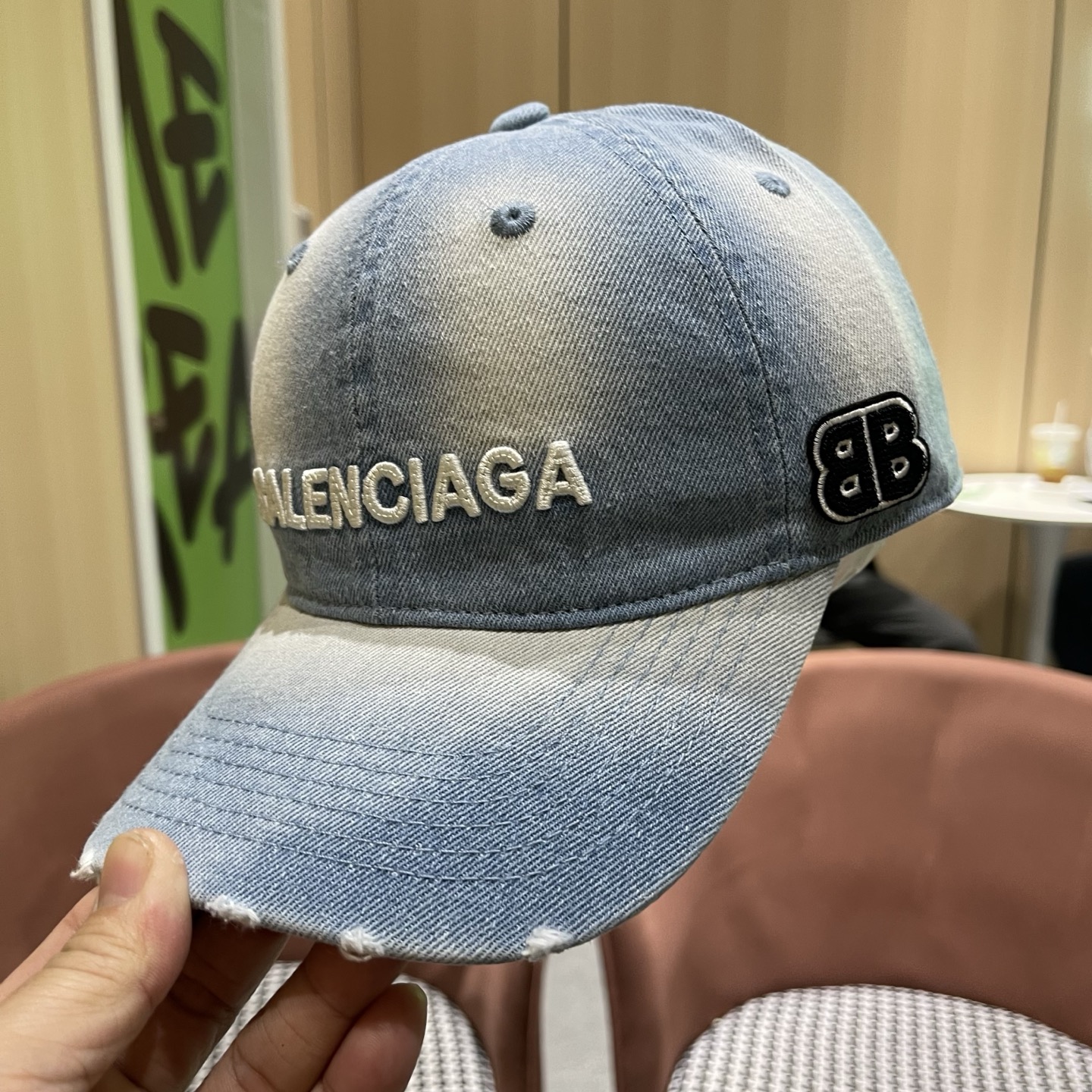 新品Balenciaga 巴黎世家字母新款棒球帽现货秒发🧢简约时尚超级无敌好看的帽子！情侣款！