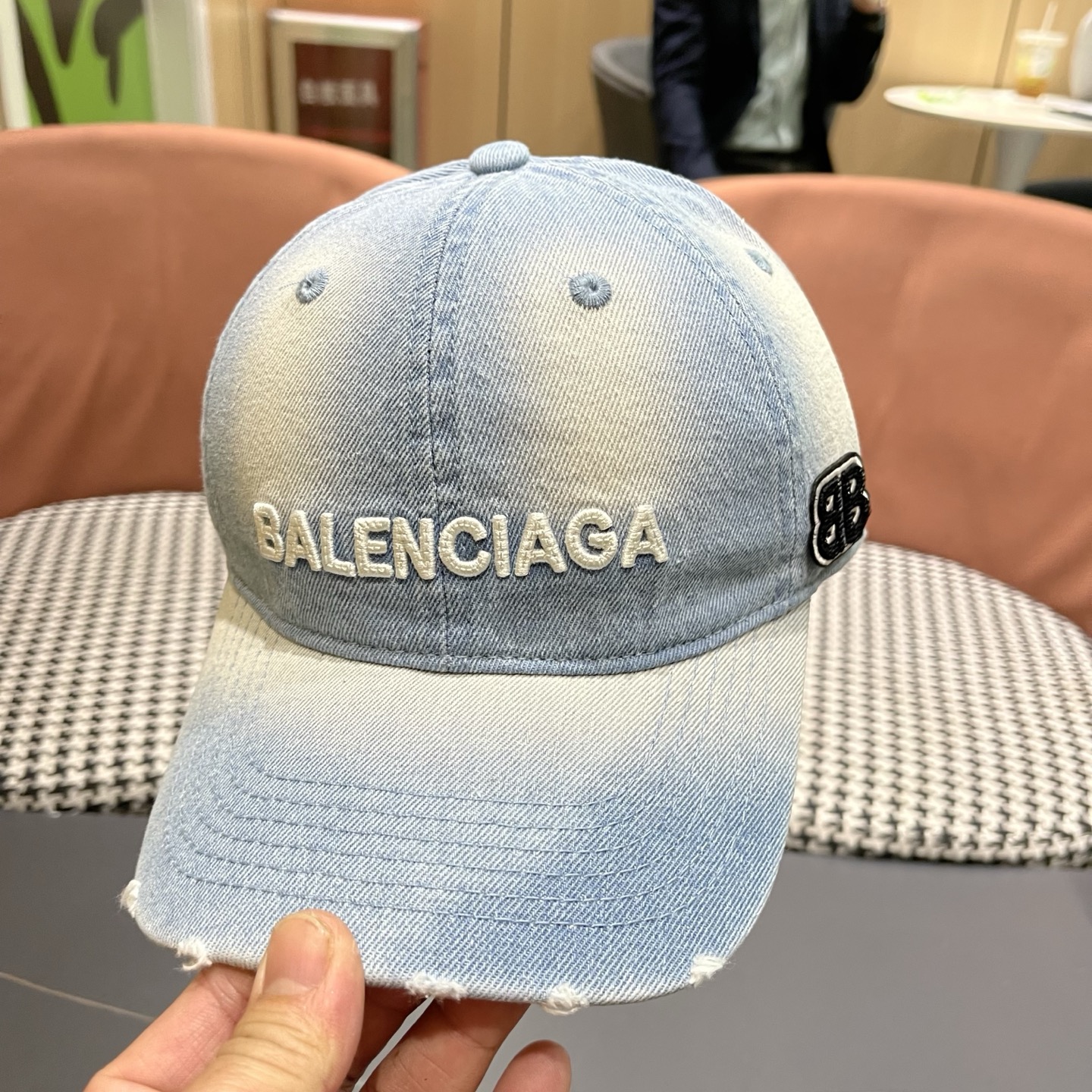 新品Balenciaga 巴黎世家字母新款棒球帽现货秒发🧢简约时尚超级无敌好看的帽子！情侣款！