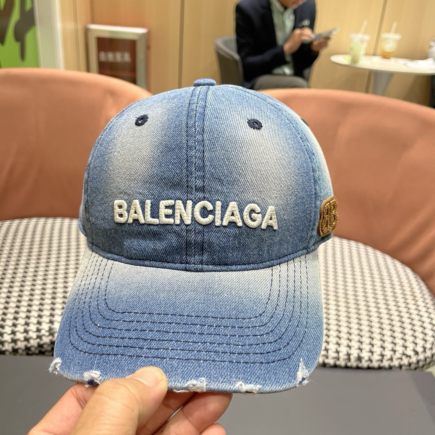 新品Balenciaga 巴黎世家字母新款棒球帽现货秒发🧢简约时尚超级无敌好看的帽子！情侣款！