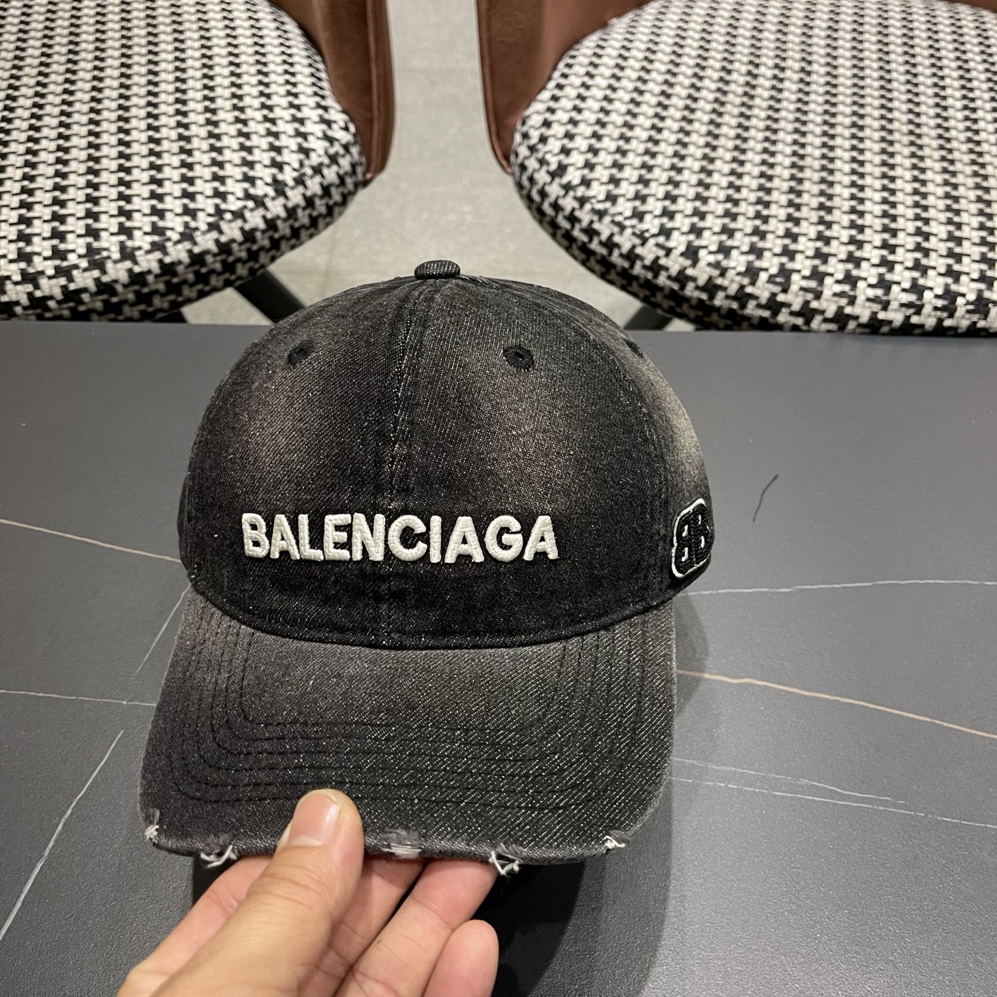 新品Balenciaga 巴黎世家字母新款棒球帽现货秒发🧢简约时尚超级无敌好看的帽子！情侣款！