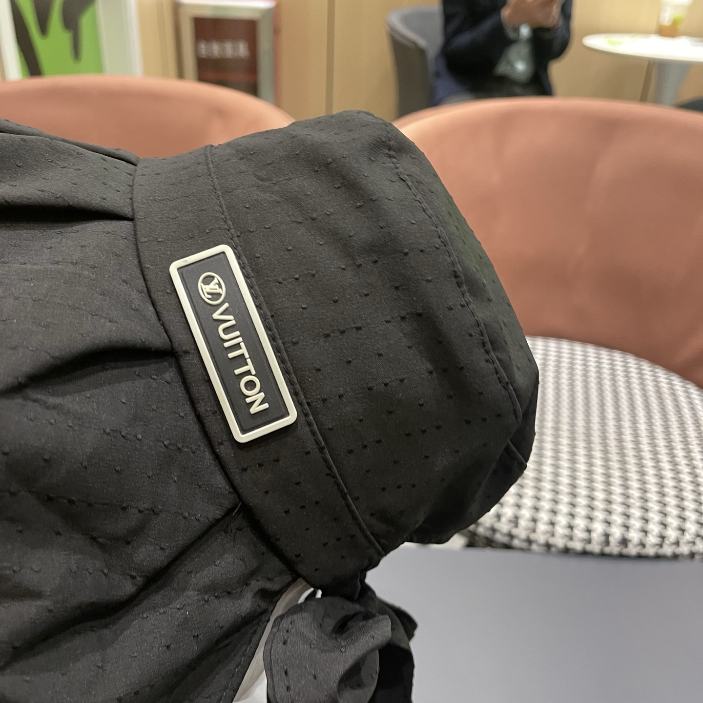 LV路易威登 渔夫帽女夏季防紫外线新款蝴蝶结遮阳帽加大檐防晒帽太阳