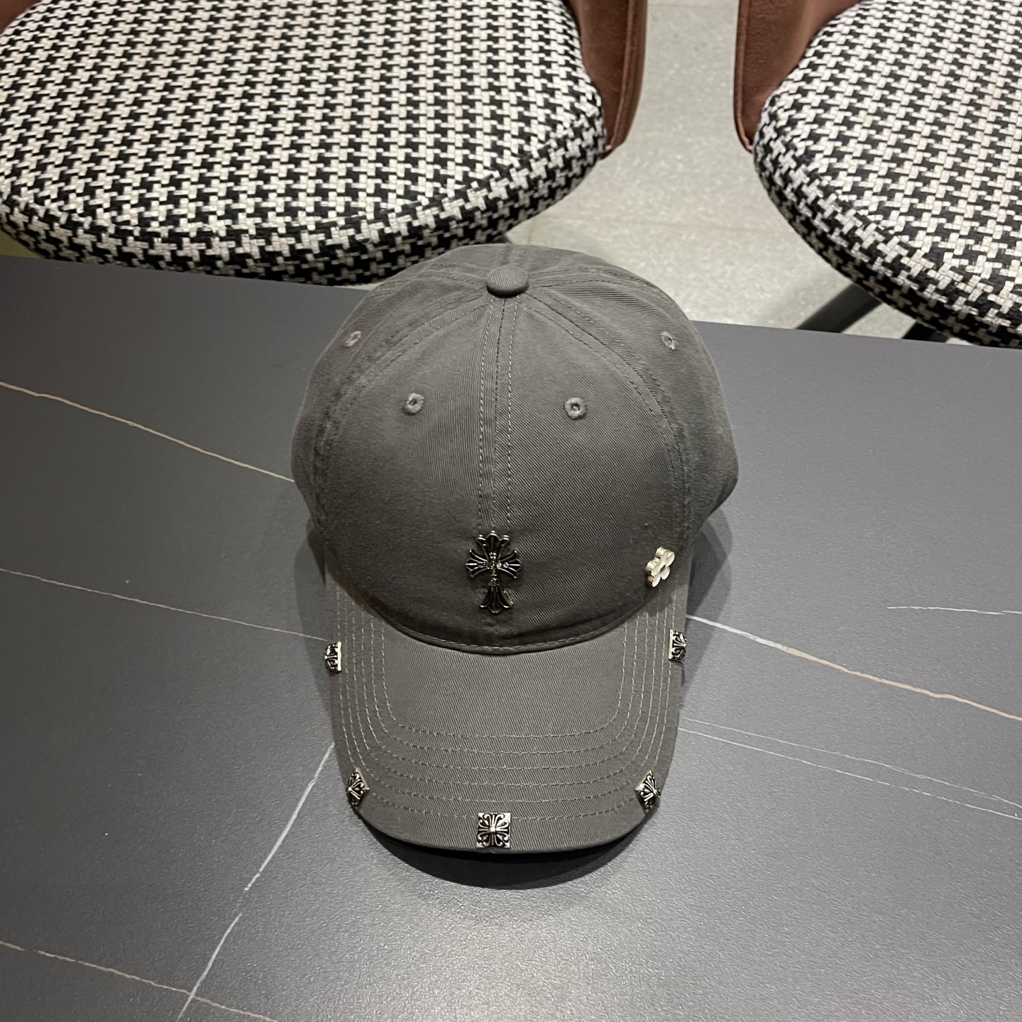 Chrome hearts 克罗心 新款十字架 高品质棒球帽质量巨好！谁戴谁好看~