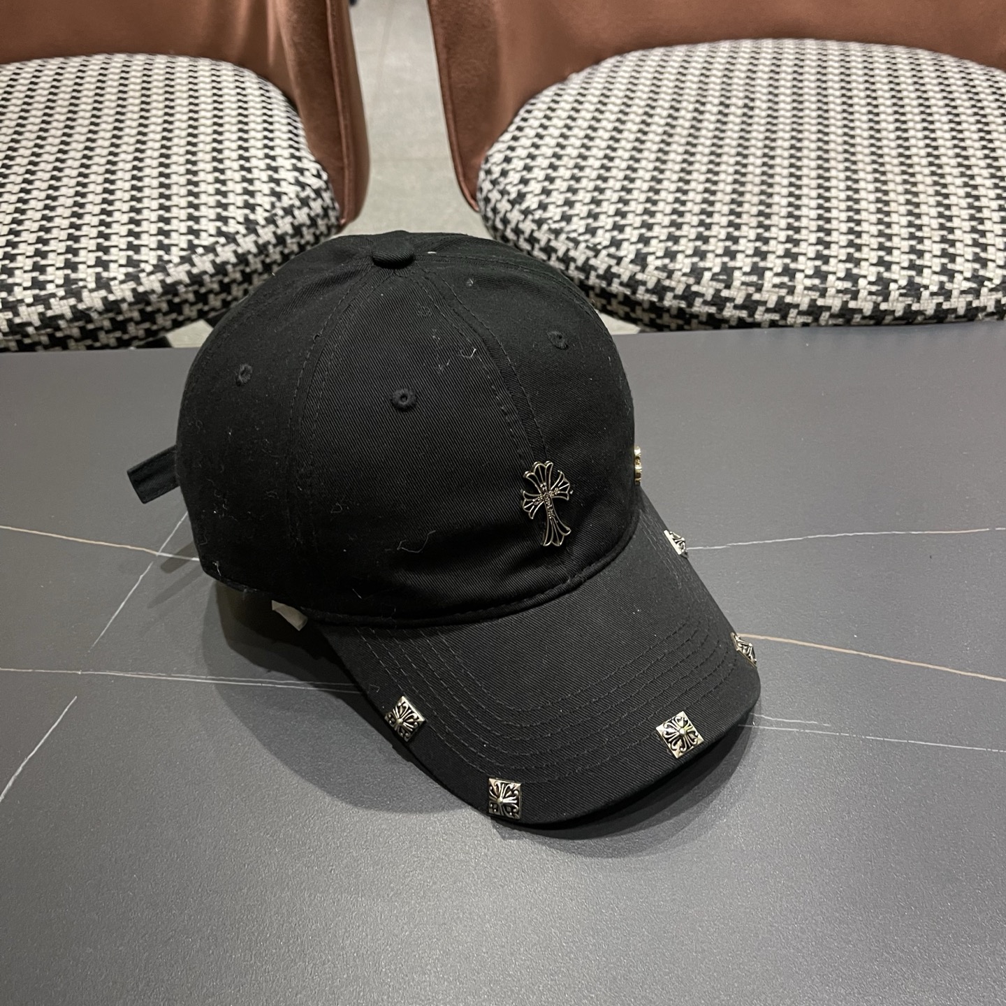 Chrome hearts 克罗心 新款十字架 高品质棒球帽质量巨好！谁戴谁好看~