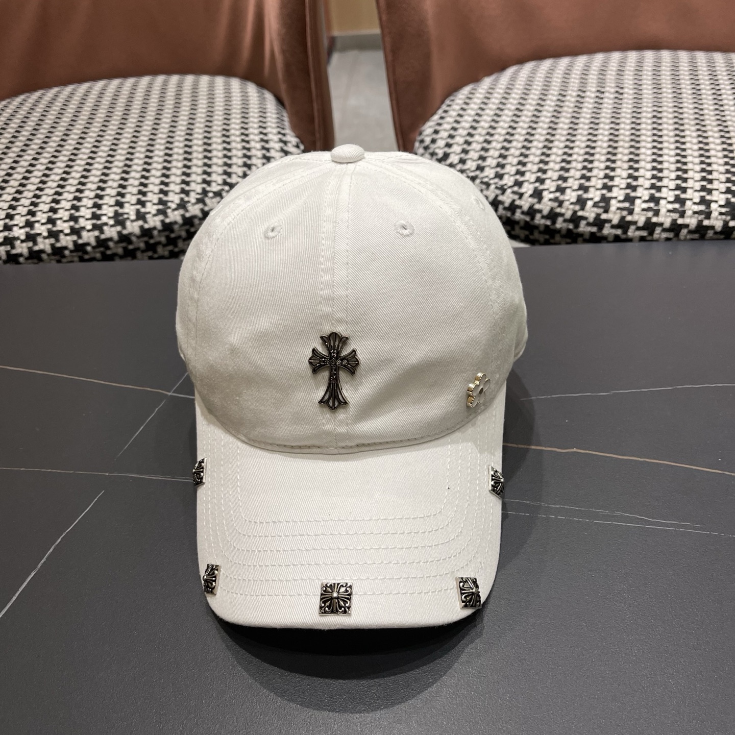 Chrome hearts 克罗心 新款十字架 高品质棒球帽质量巨好！谁戴谁好看~