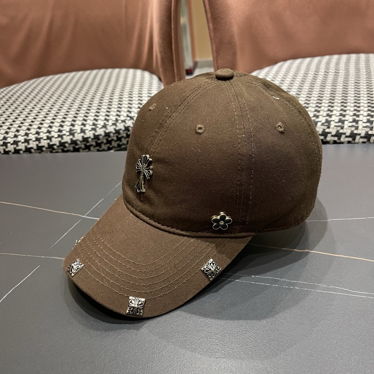 Chrome hearts 克罗心 新款十字架 高品质棒球帽质量巨好！谁戴谁好看~