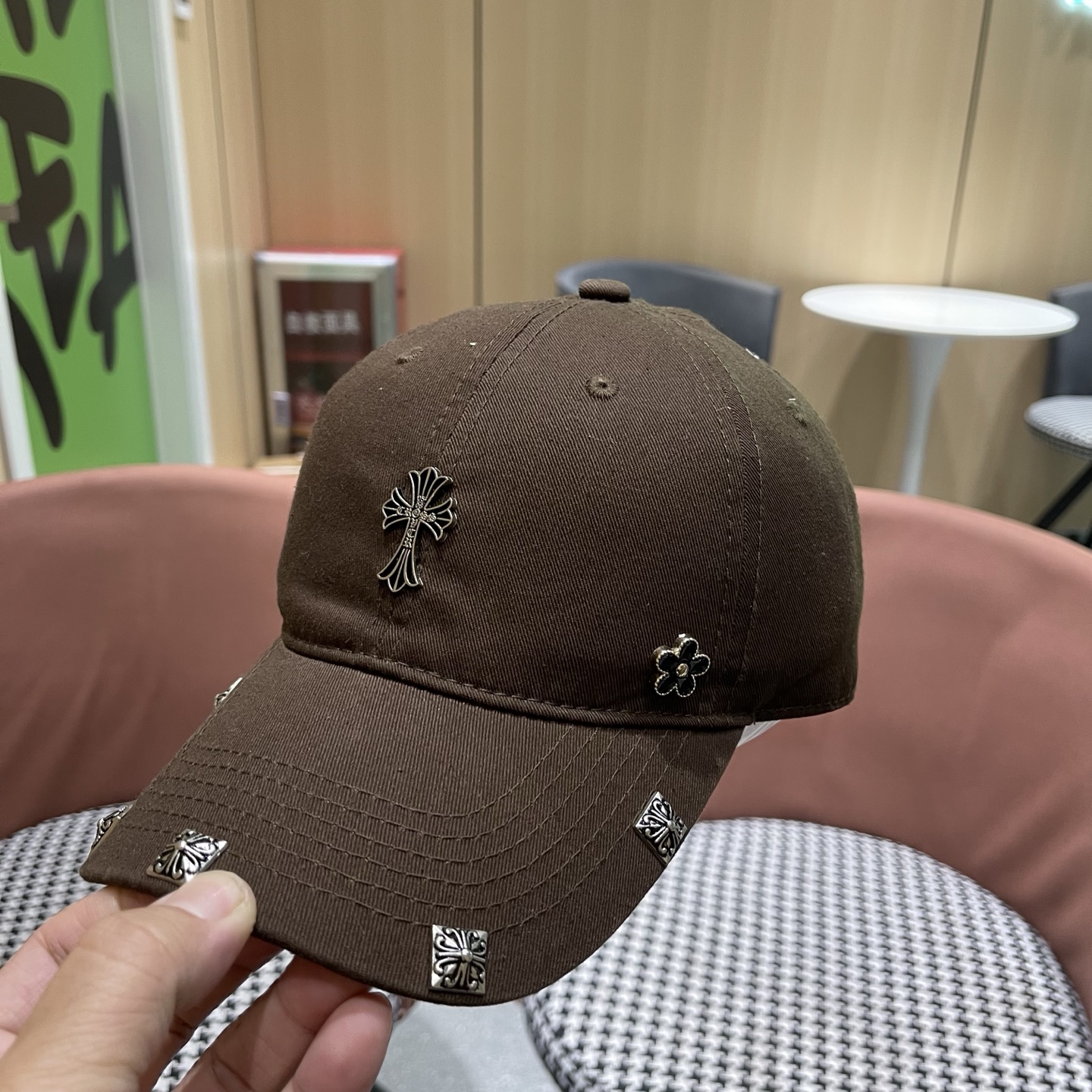 Chrome hearts 克罗心 新款十字架 高品质棒球帽质量巨好！谁戴谁好看~