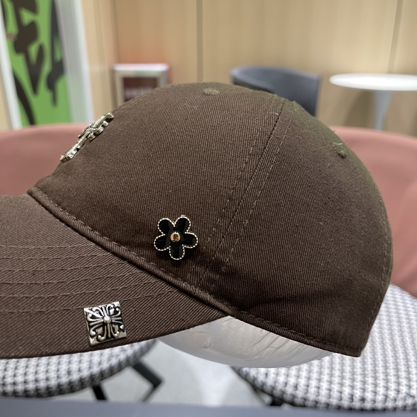 Chrome hearts 克罗心 新款十字架 高品质棒球帽质量巨好！谁戴谁好看~