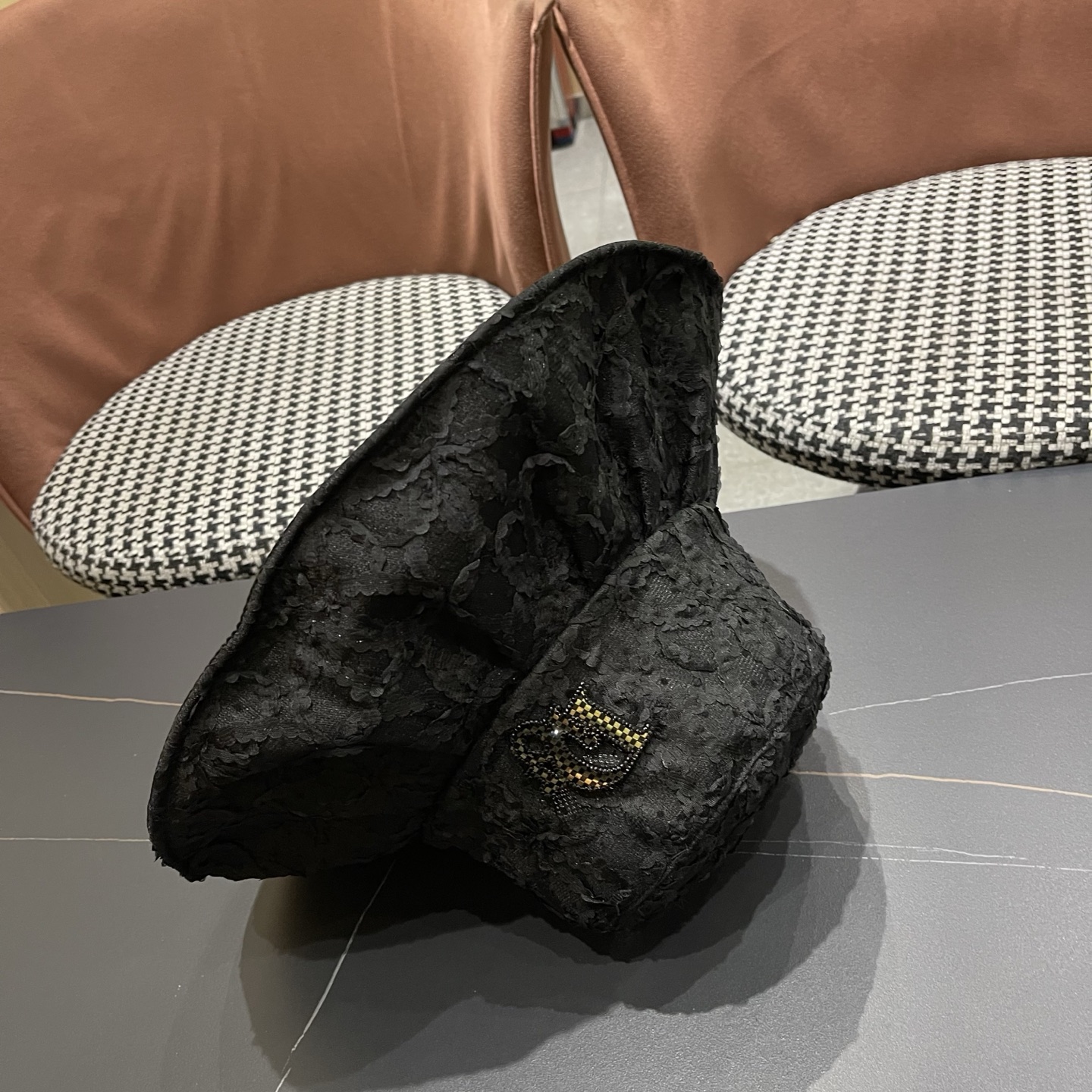 迪奥Dior 日系蕾丝渔夫帽子女夏季薄款遮阳防晒帽时尚百搭太阳帽