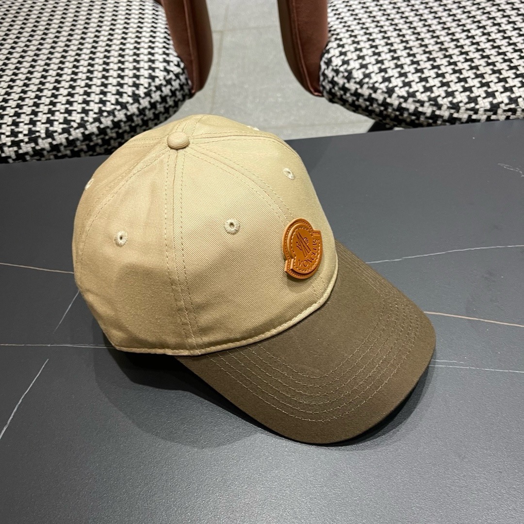 蒙口Moncler🆕春款新款拼色个性棒球帽，四季佩戴款高颜值时尚单品！ 男女同款