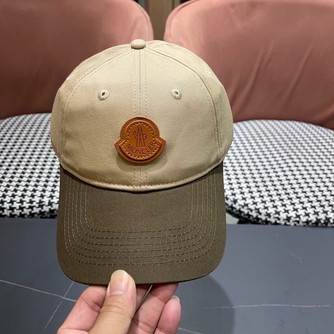蒙口Moncler🆕春款新款拼色个性棒球帽，四季佩戴款高颜值时尚单品！ 男女同款