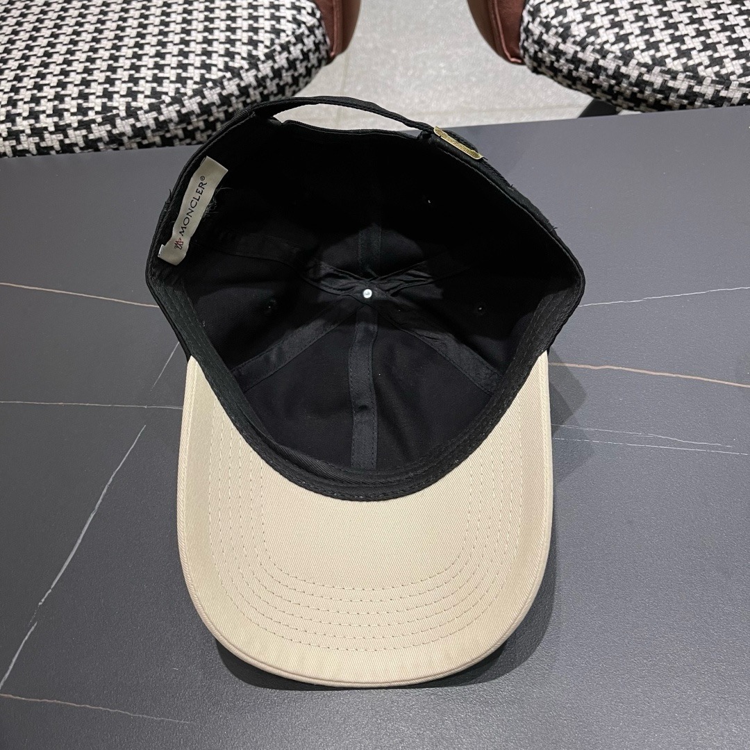 蒙口Moncler🆕春款新款拼色个性棒球帽，四季佩戴款高颜值时尚单品！ 男女同款