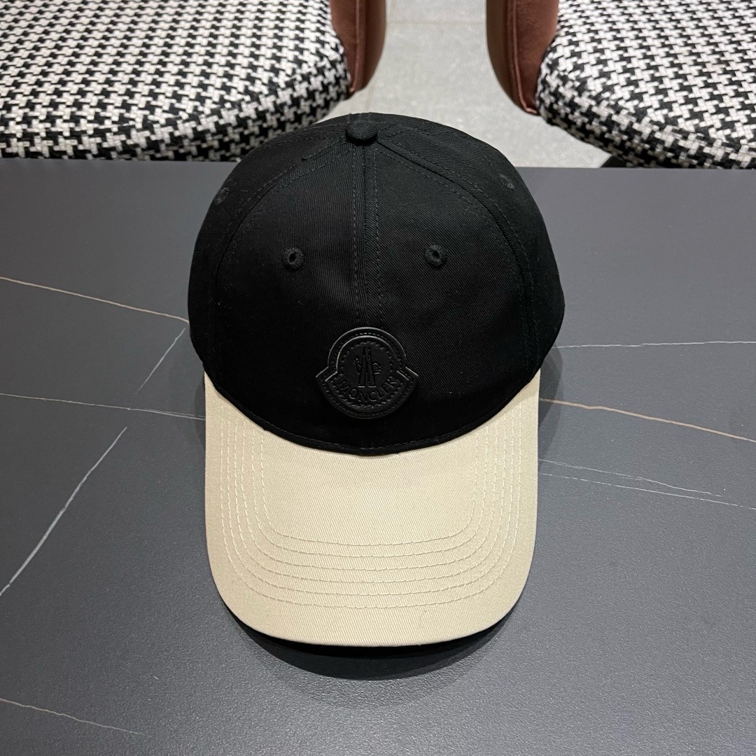 蒙口Moncler🆕春款新款拼色个性棒球帽，四季佩戴款高颜值时尚单品！ 男女同款