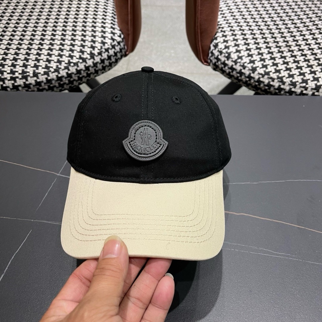 蒙口Moncler🆕春款新款拼色个性棒球帽，四季佩戴款高颜值时尚单品！ 男女同款