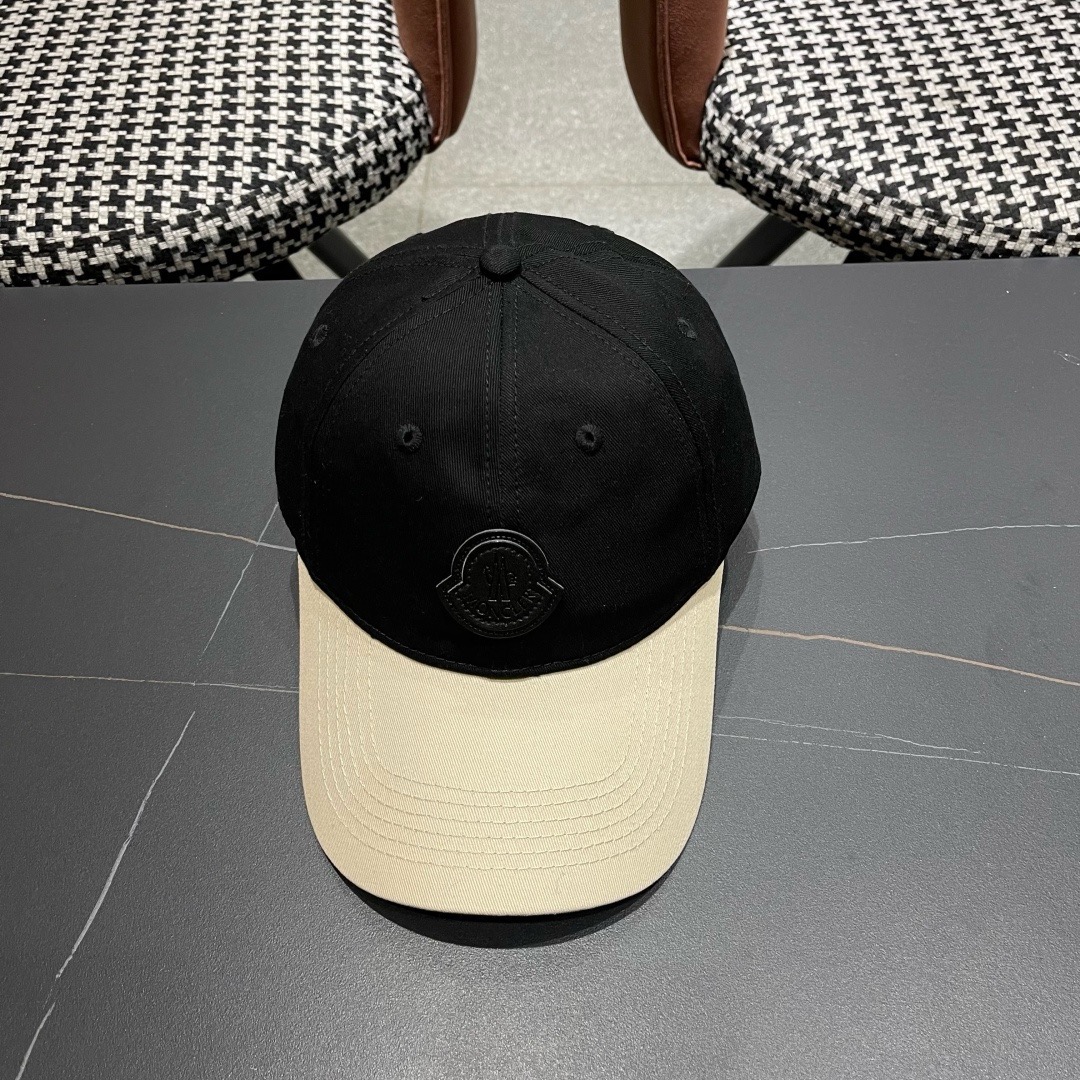 蒙口Moncler🆕春款新款拼色个性棒球帽，四季佩戴款高颜值时尚单品！ 男女同款