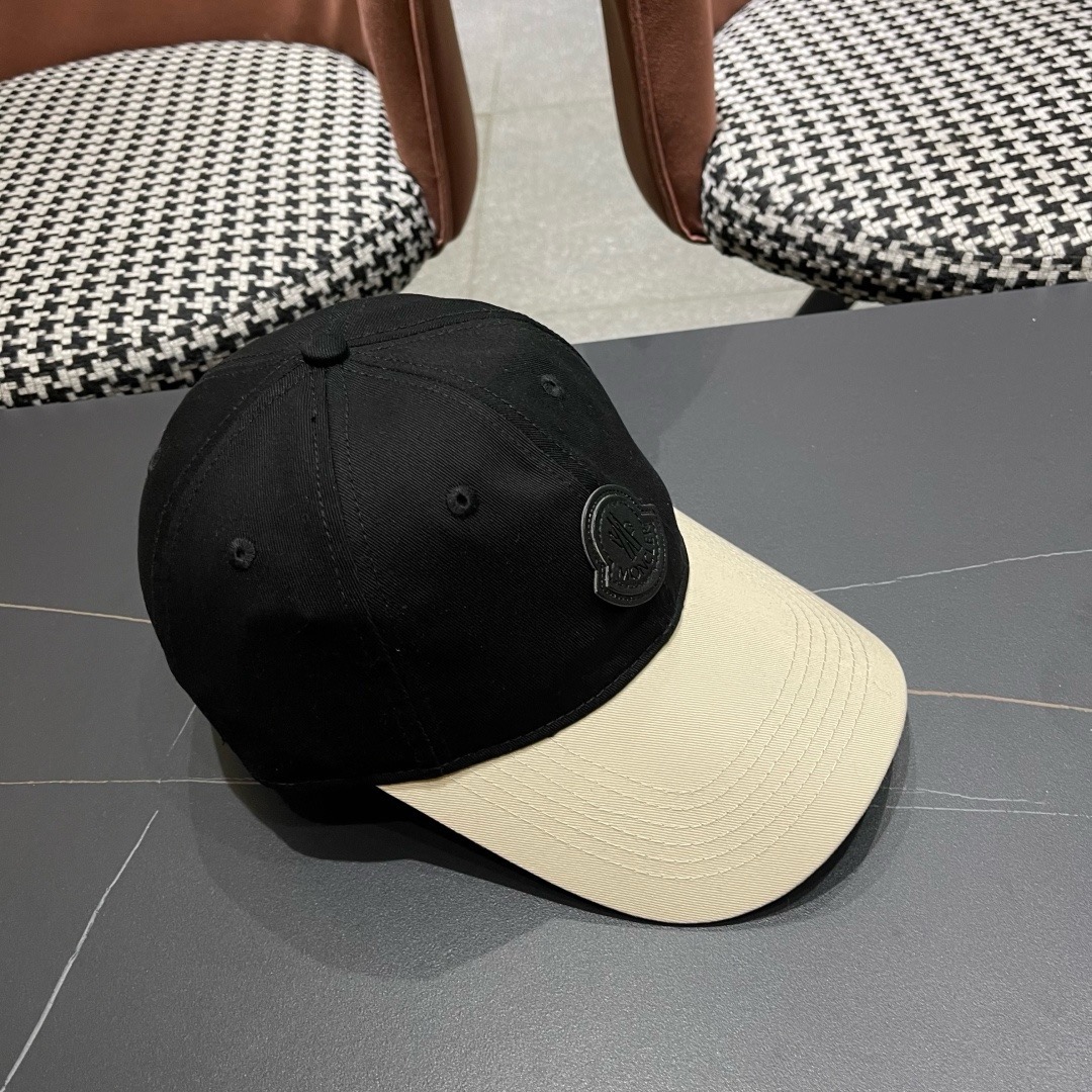 蒙口Moncler🆕春款新款拼色个性棒球帽，四季佩戴款高颜值时尚单品！ 男女同款