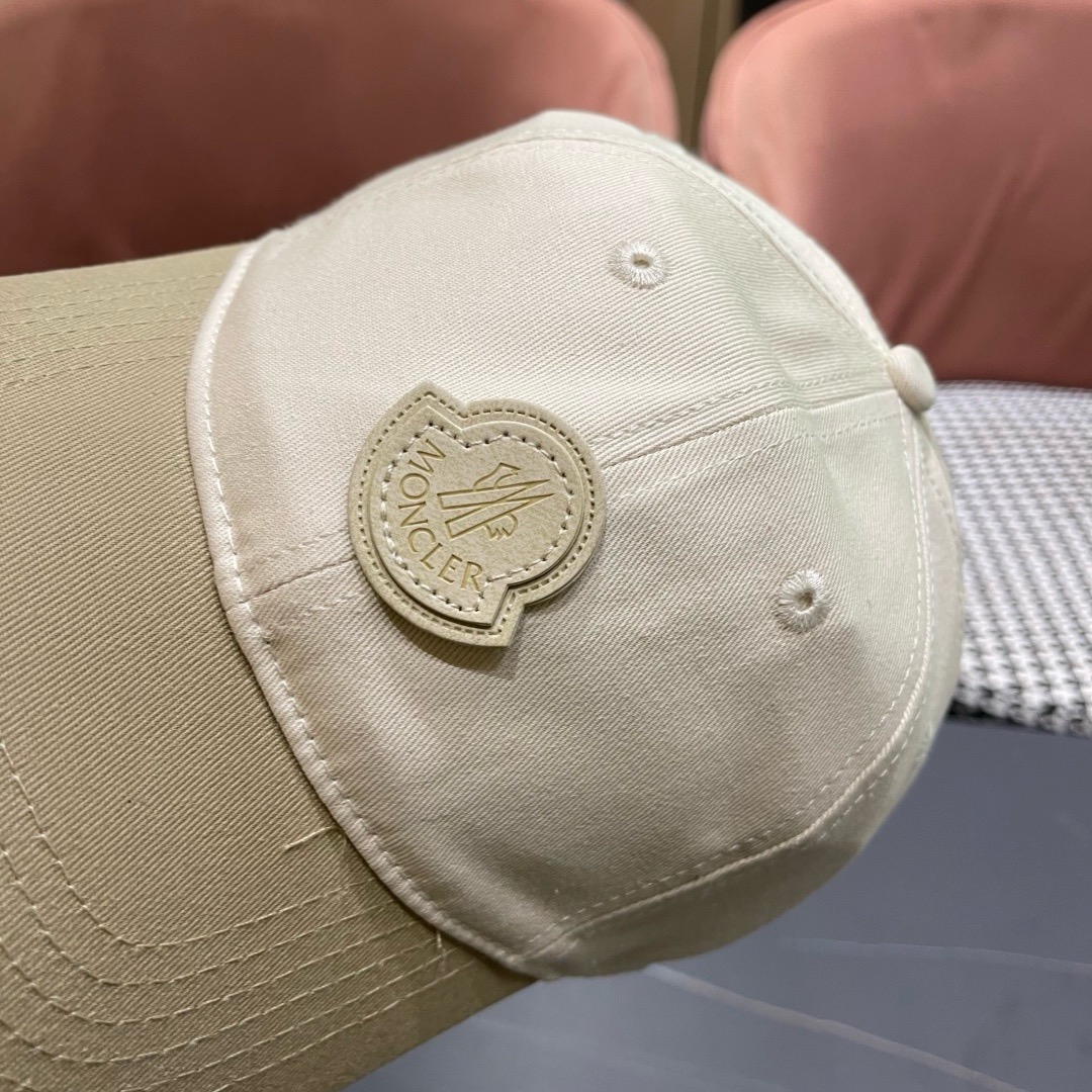 蒙口Moncler🆕春款新款拼色个性棒球帽，四季佩戴款高颜值时尚单品！ 男女同款