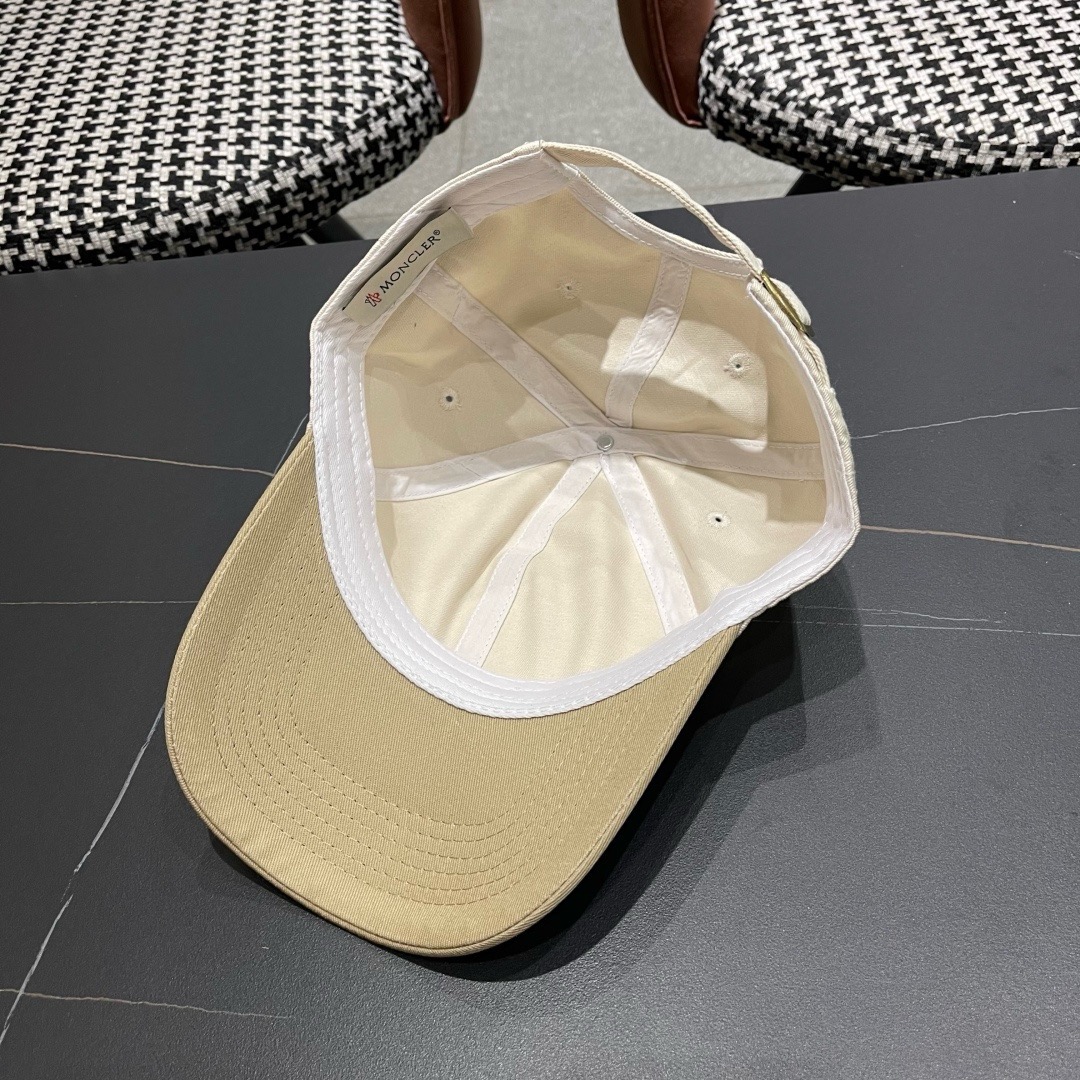 蒙口Moncler🆕春款新款拼色个性棒球帽，四季佩戴款高颜值时尚单品！ 男女同款