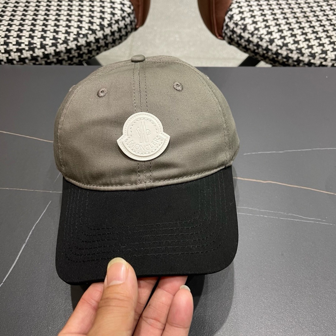 蒙口Moncler🆕春款新款拼色个性棒球帽，四季佩戴款高颜值时尚单品！ 男女同款