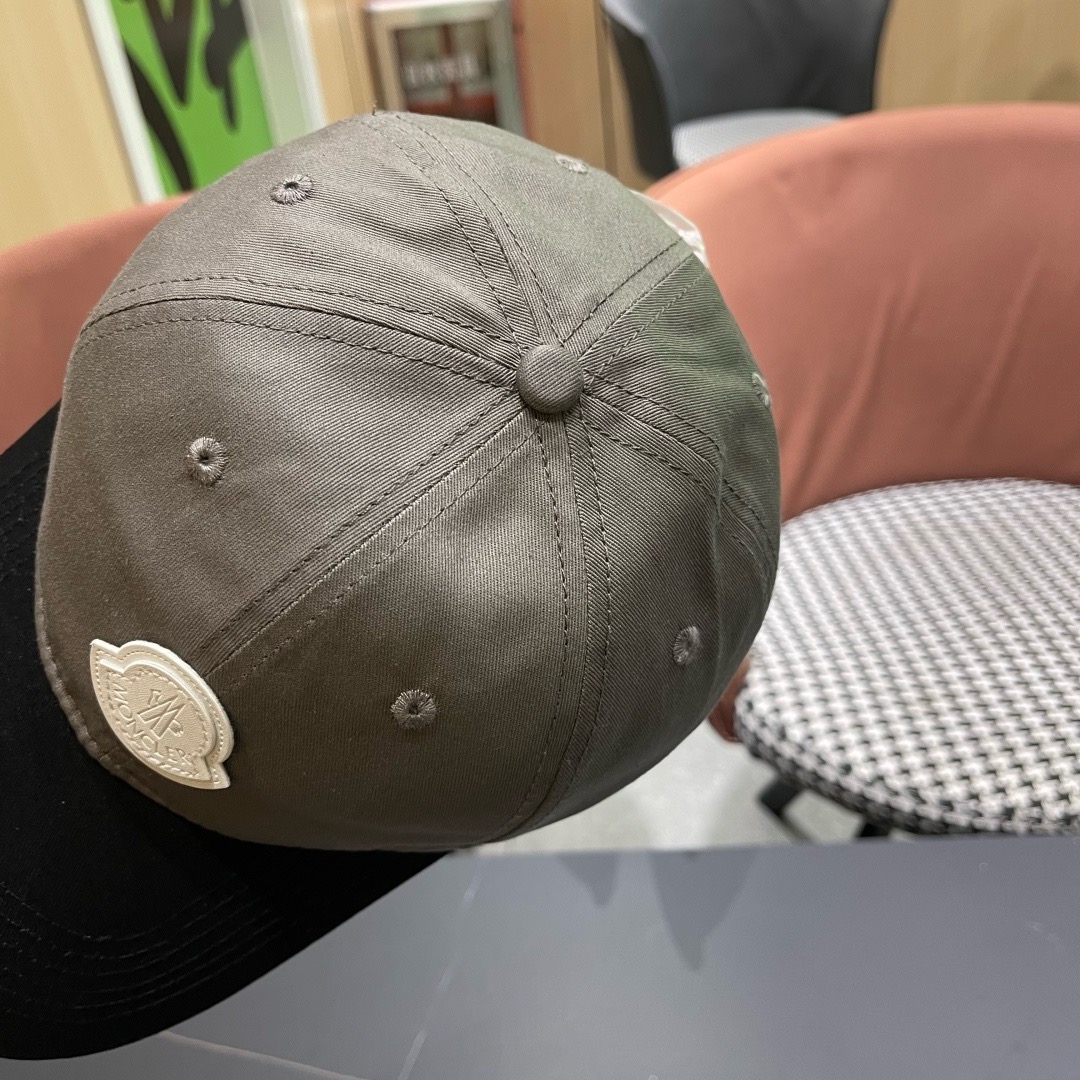 蒙口Moncler🆕春款新款拼色个性棒球帽，四季佩戴款高颜值时尚单品！ 男女同款