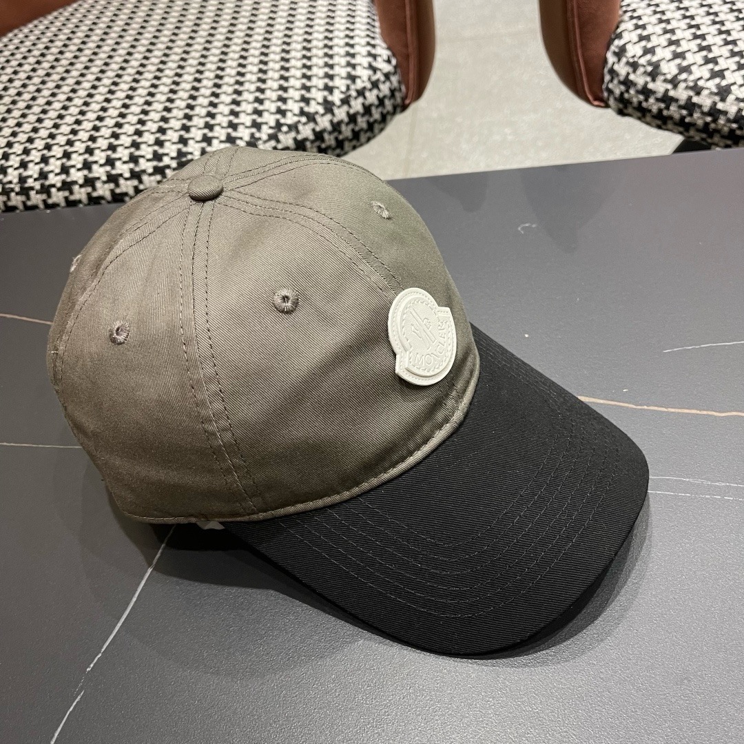 蒙口Moncler🆕春款新款拼色个性棒球帽，四季佩戴款高颜值时尚单品！ 男女同款
