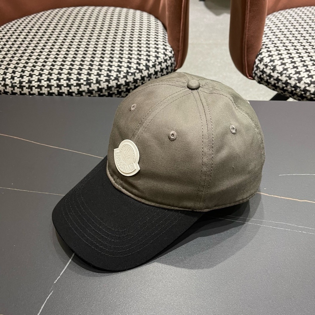 蒙口Moncler🆕春款新款拼色个性棒球帽，四季佩戴款高颜值时尚单品！ 男女同款