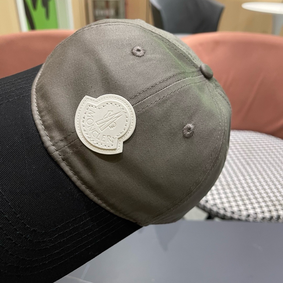 蒙口Moncler🆕春款新款拼色个性棒球帽，四季佩戴款高颜值时尚单品！ 男女同款