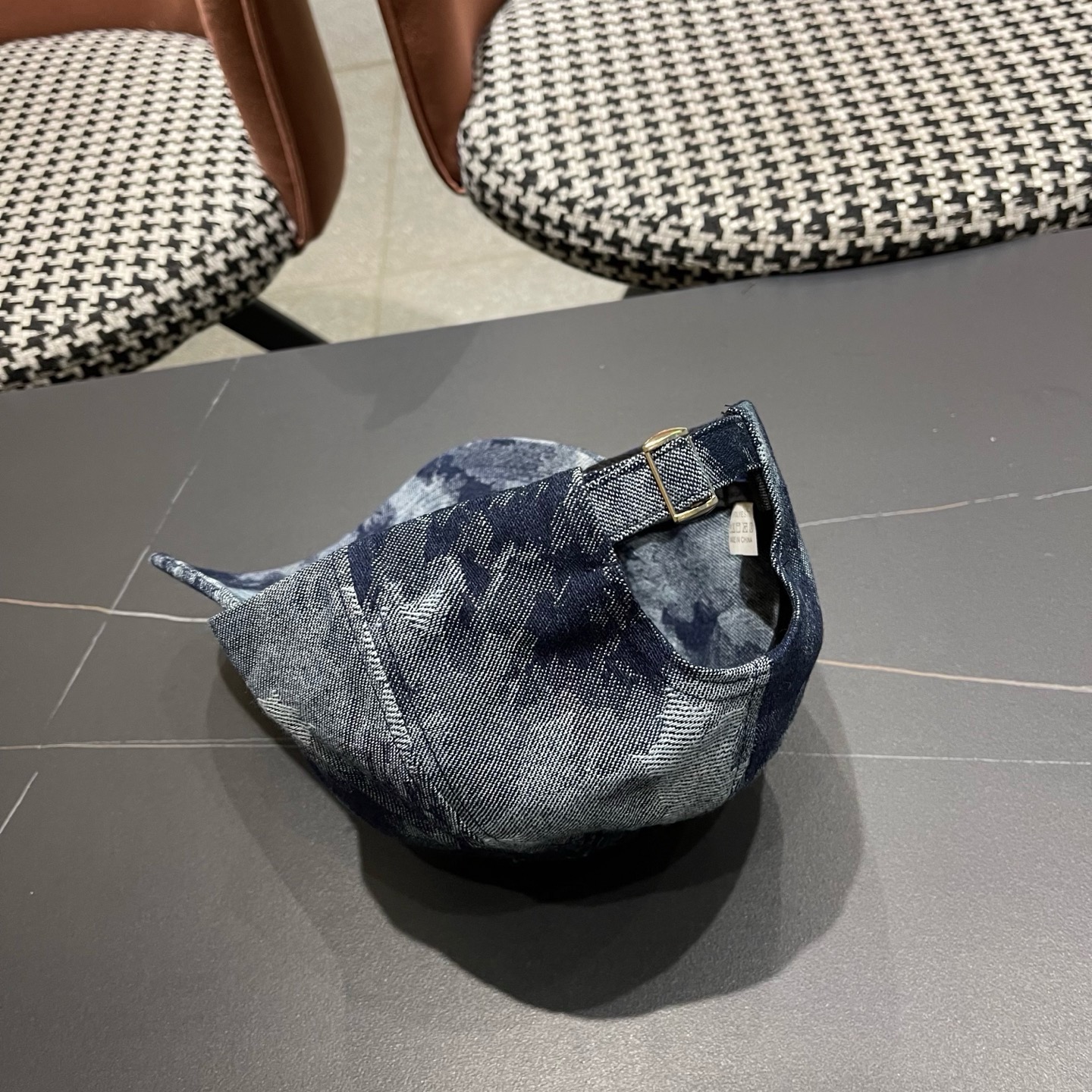 Lv 路易威登新款扎染牛仔棒球帽子女潮流复吉加深大头围显脸四季 通用遮阳鸭舌帽男