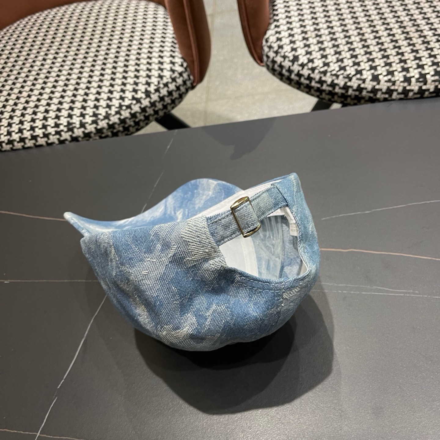 Lv 路易威登新款扎染牛仔棒球帽子女潮流复吉加深大头围显脸四季 通用遮阳鸭舌帽男