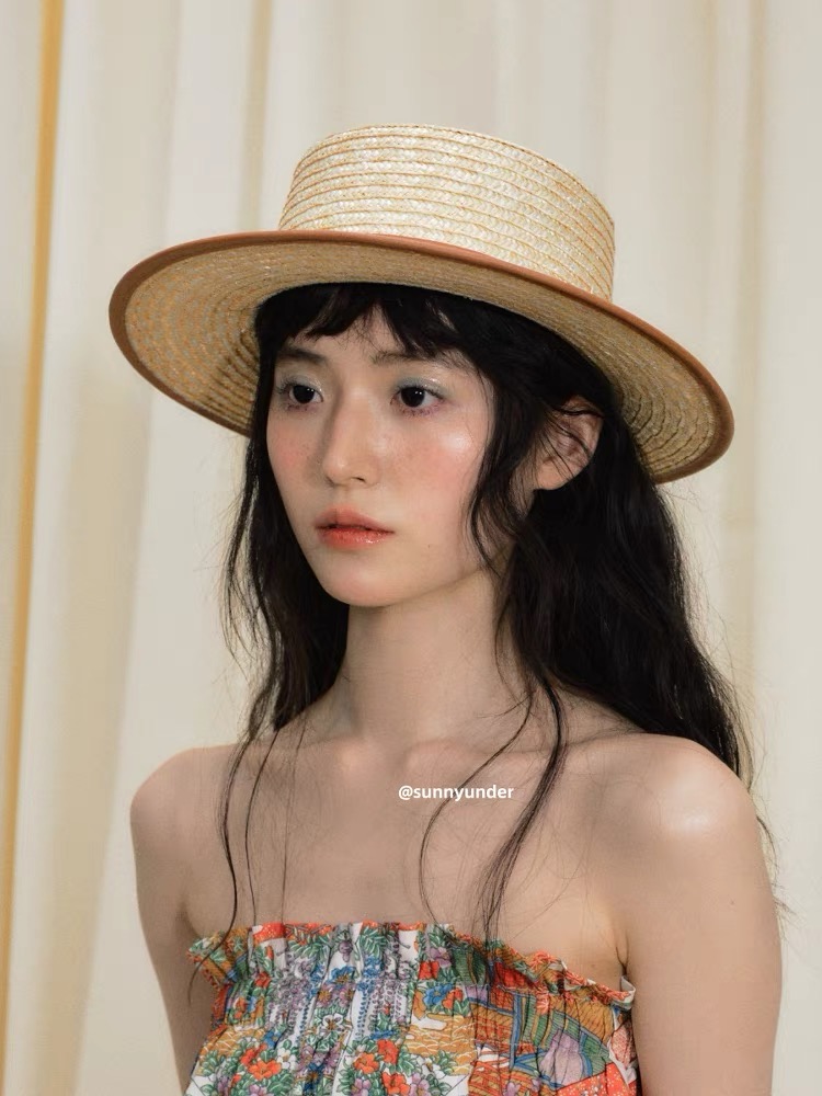 NO:948460,BALENCIAGA Balenciaga fashionable leather-edged wheat straw flat-top straw hat for women summer new Korean version Japanese versatile travel vacation sun hat hat straw hat fisherman hat baseball cap, hat, balenciaga, balenciaga, espadrilles, espadrilles, hats19860909BALENCIAGA巴黎世家时髦皮边麦秆草编平顶草帽女夏新款韩版 日系百搭出游度假遮阳帽子帽子草帽渔夫帽棒球帽,帽子,balenciaga,balenciaga,espadrilles,espadrilles,hats,hat
