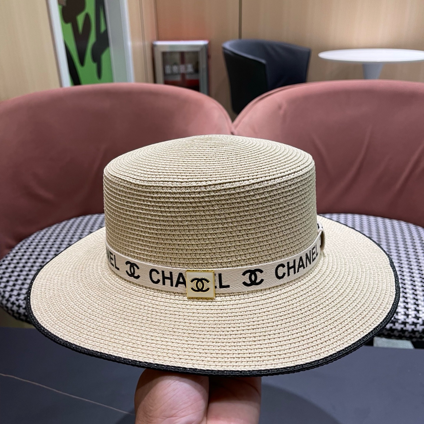 香奈儿CHANEL2026 新款草帽，高级定制，名媛风，细节待上，夏季防晒防紫外线百搭好看