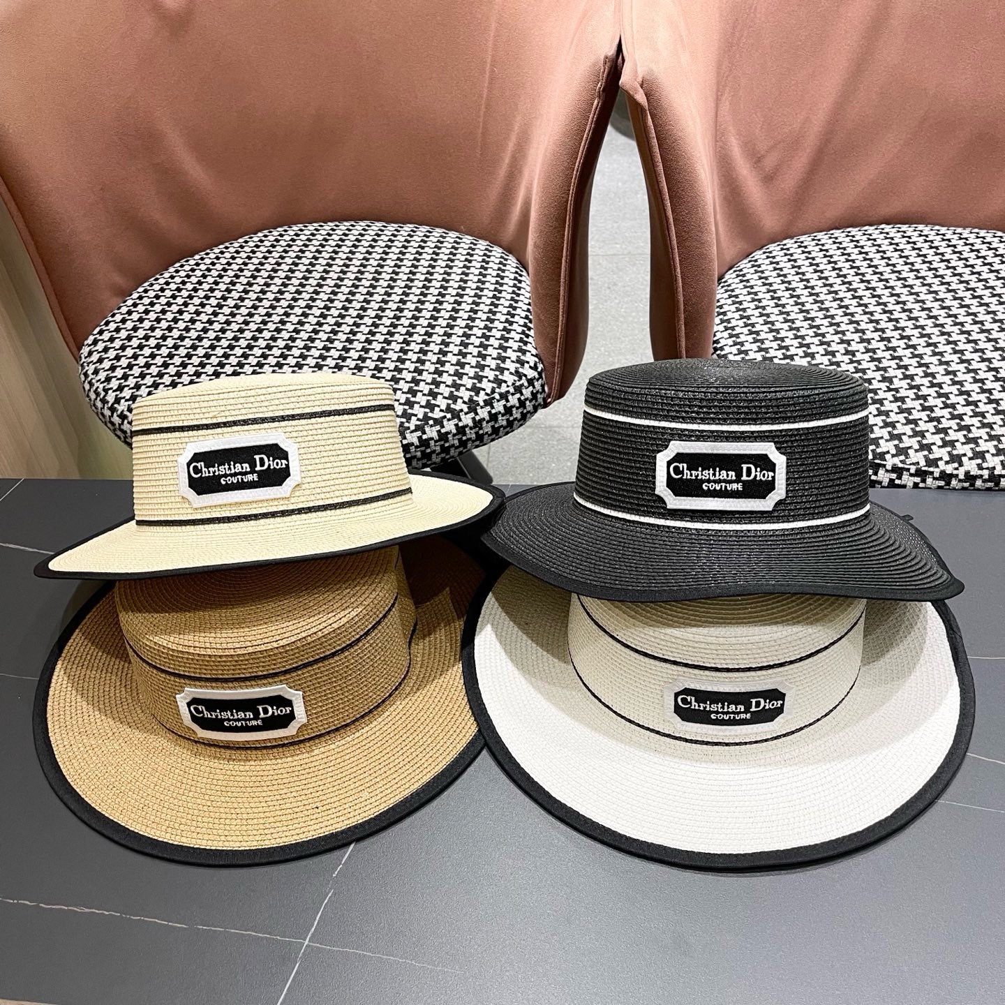 迪奥 Dior 2026新款草帽，高级定制，名媛风，细节待上，夏季防晒防紫外线，出行必备，百搭好看