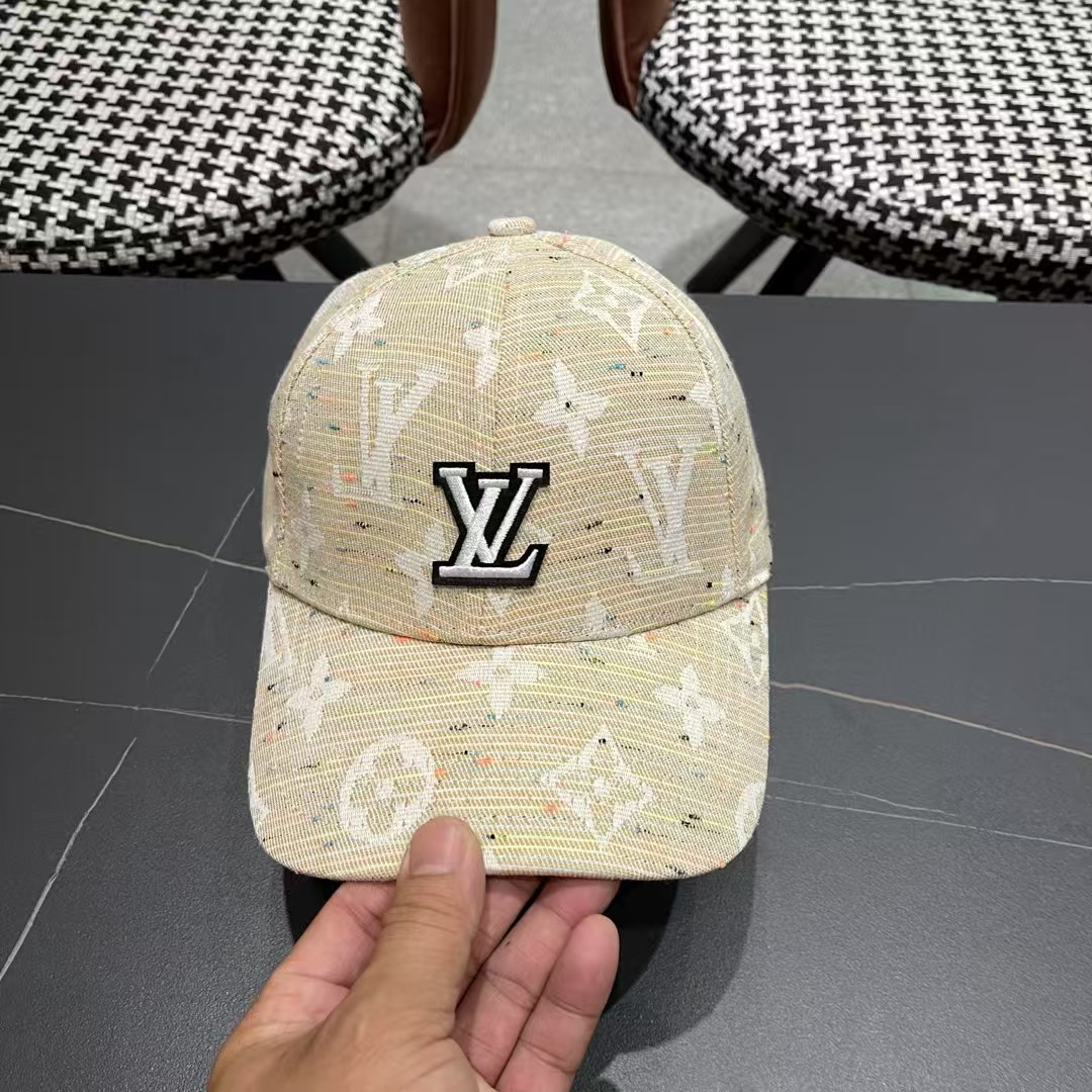 Lv 路易威登2026 新款棒球帽子女潮流复吉加深大头围显脸四季通用遮阳鸭舌帽男