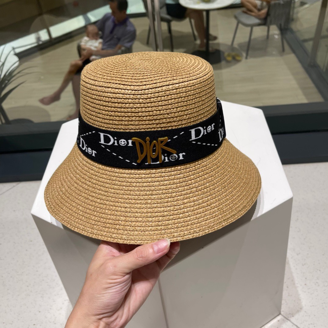 Dior 迪奥 新款草帽，头围57cm