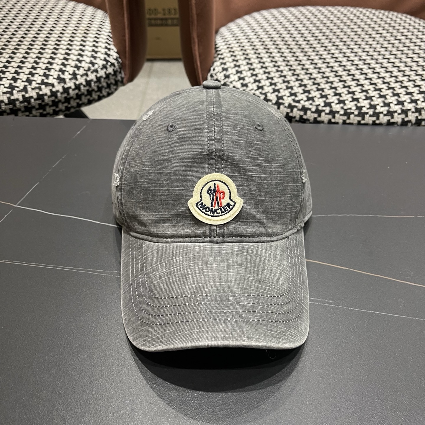 蒙口Moncler 秋冬款新款个性棒球帽，高品质高颜值时尚单品男女同款