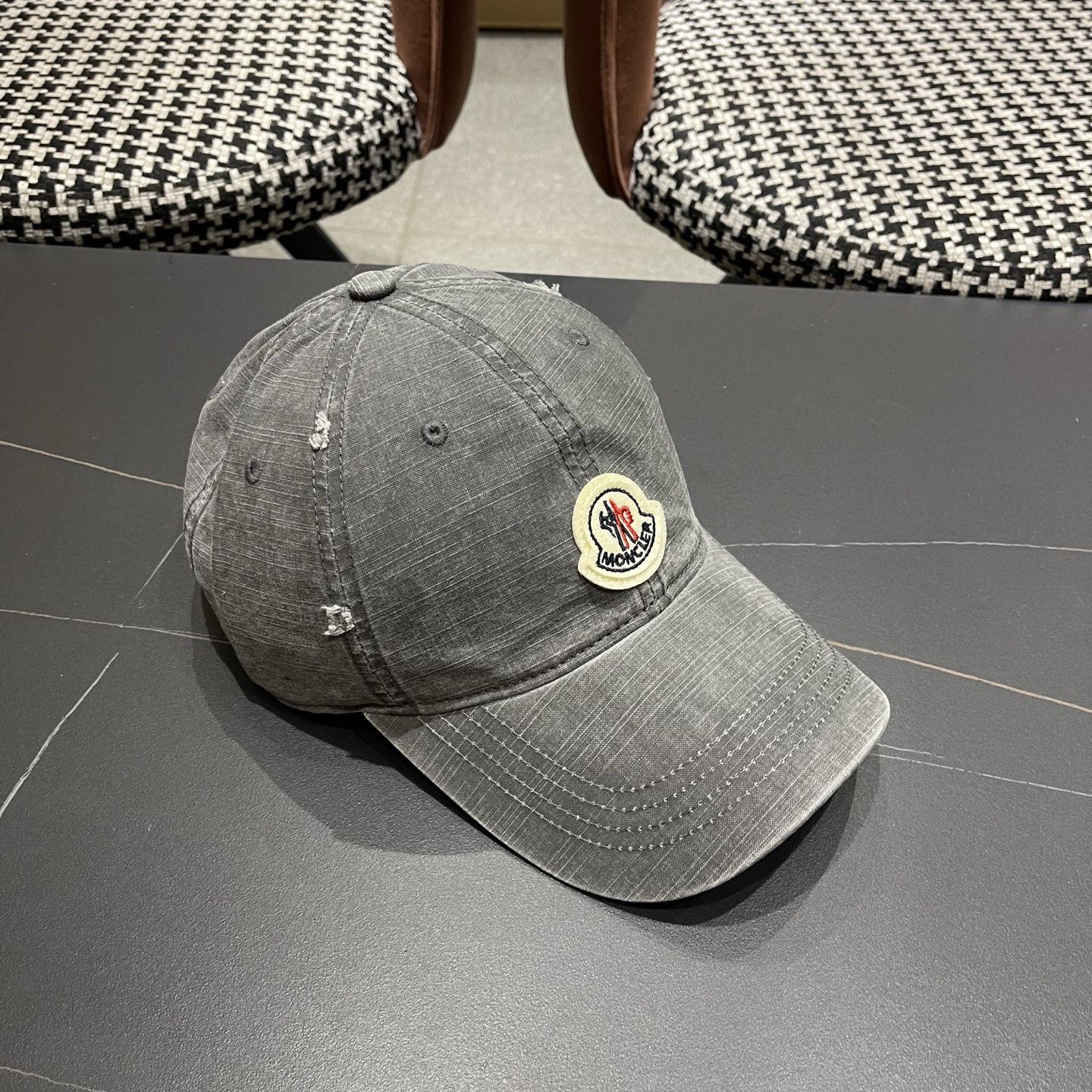 蒙口Moncler 秋冬款新款个性棒球帽，高品质高颜值时尚单品男女同款
