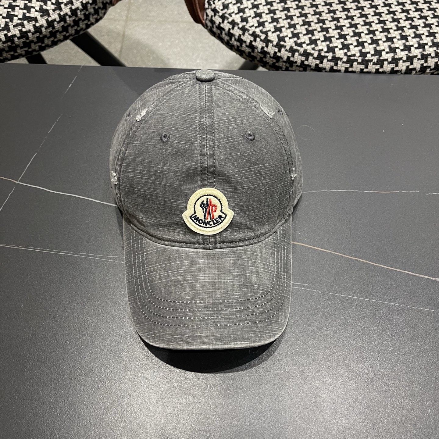 蒙口Moncler 秋冬款新款个性棒球帽，高品质高颜值时尚单品男女同款