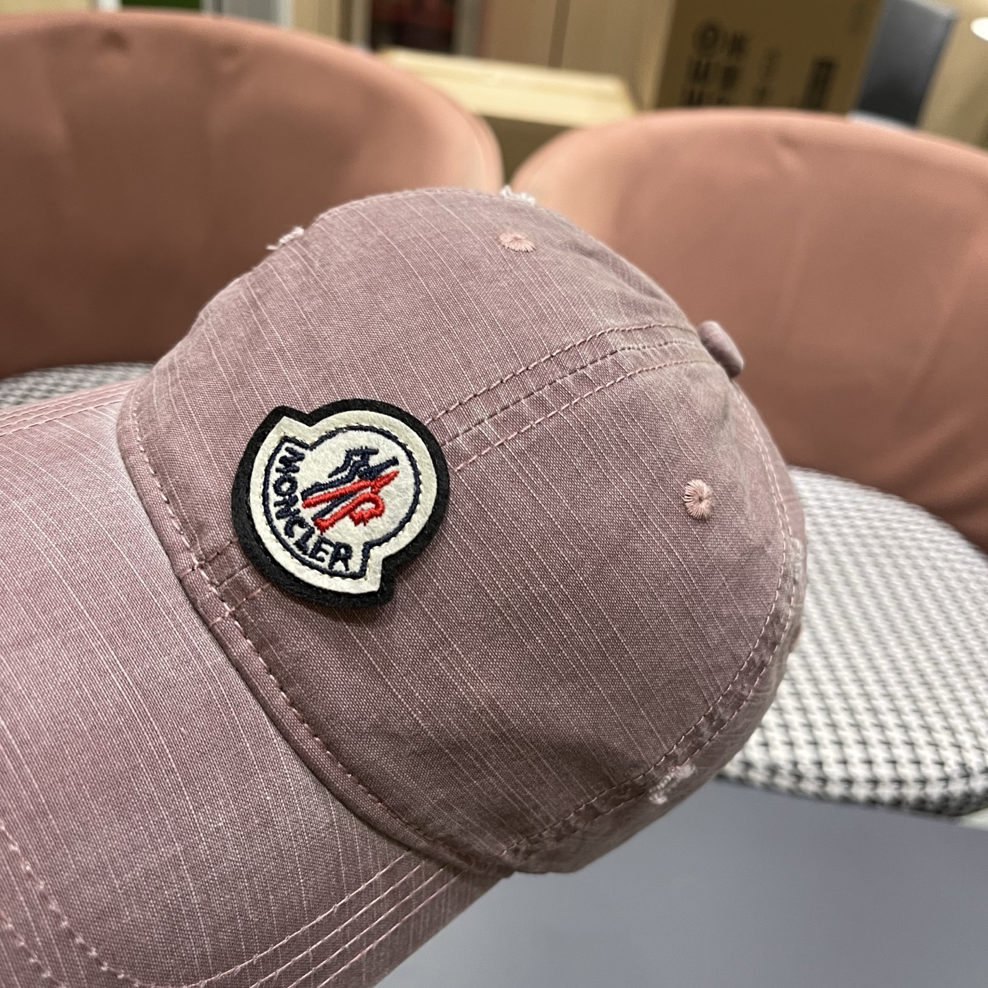 蒙口Moncler 秋冬款新款个性棒球帽，高品质高颜值时尚单品男女同款