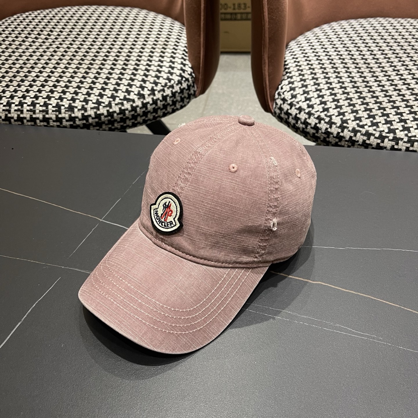 蒙口Moncler 秋冬款新款个性棒球帽，高品质高颜值时尚单品男女同款