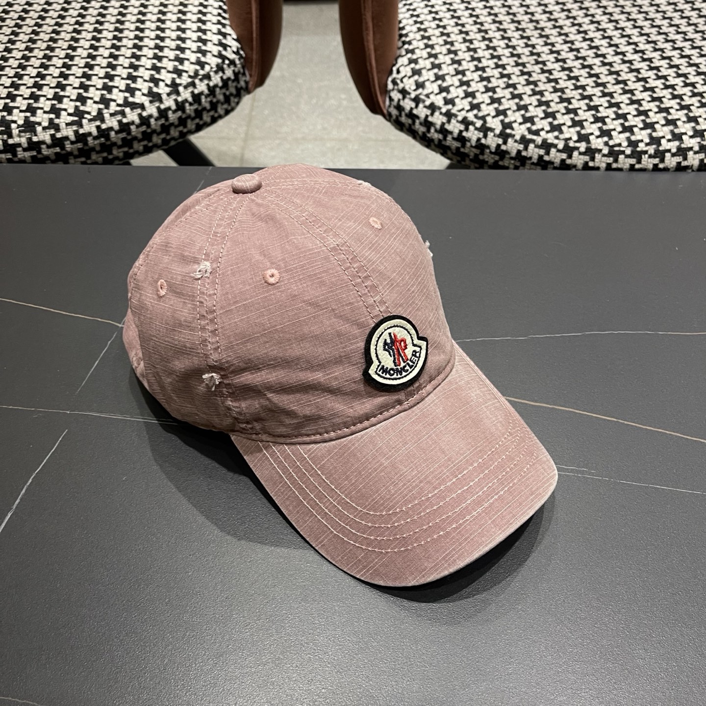 蒙口Moncler 秋冬款新款个性棒球帽，高品质高颜值时尚单品男女同款