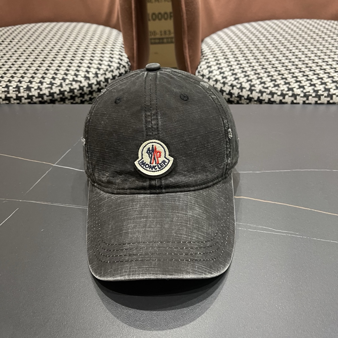 蒙口Moncler 秋冬款新款个性棒球帽，高品质高颜值时尚单品男女同款