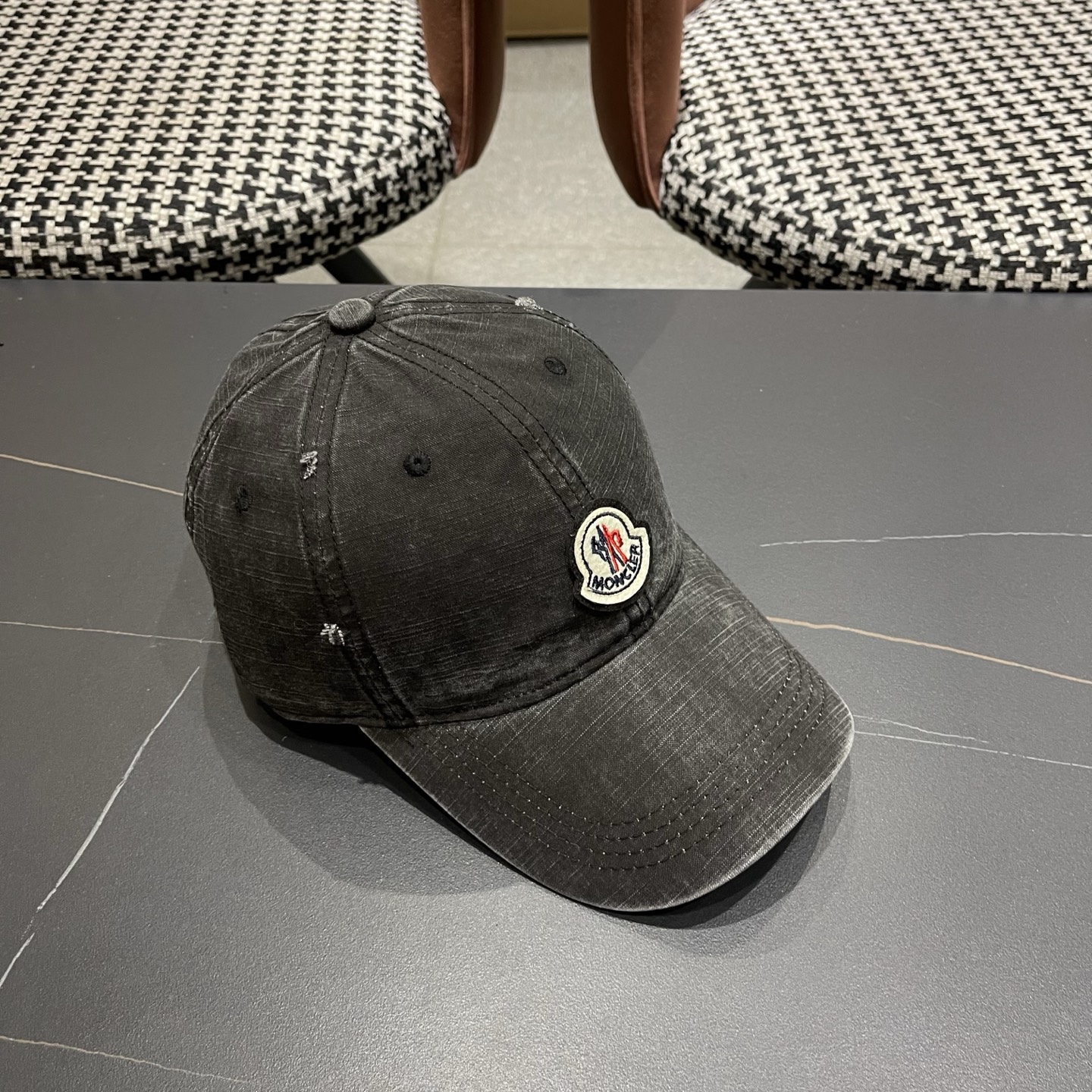 蒙口Moncler 秋冬款新款个性棒球帽，高品质高颜值时尚单品男女同款